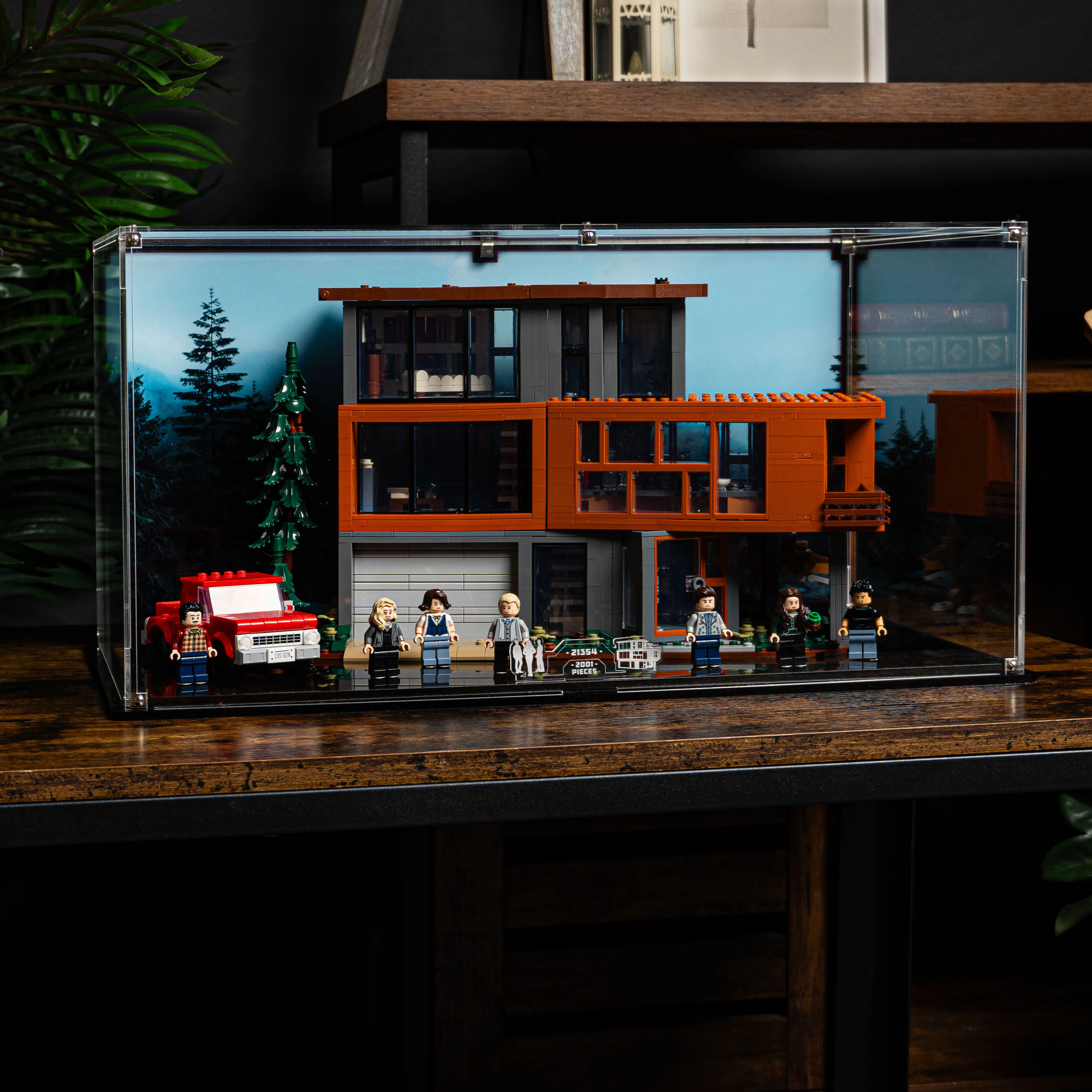 Display Case for LEGO® Ideas: Twilight The Cullen House (21354) - Image 20