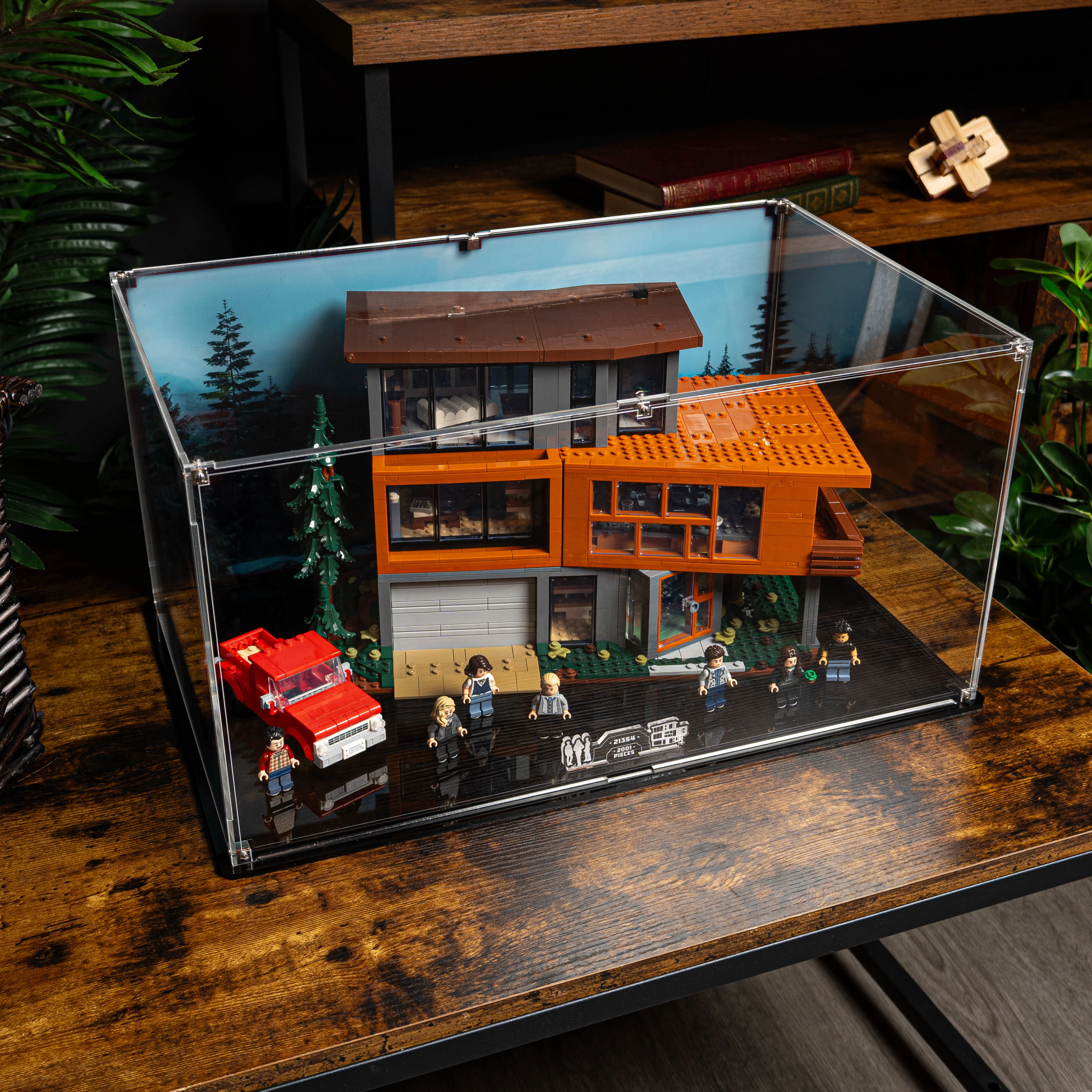 Display Case for LEGO® Ideas: Twilight The Cullen House (21354) - Image 23
