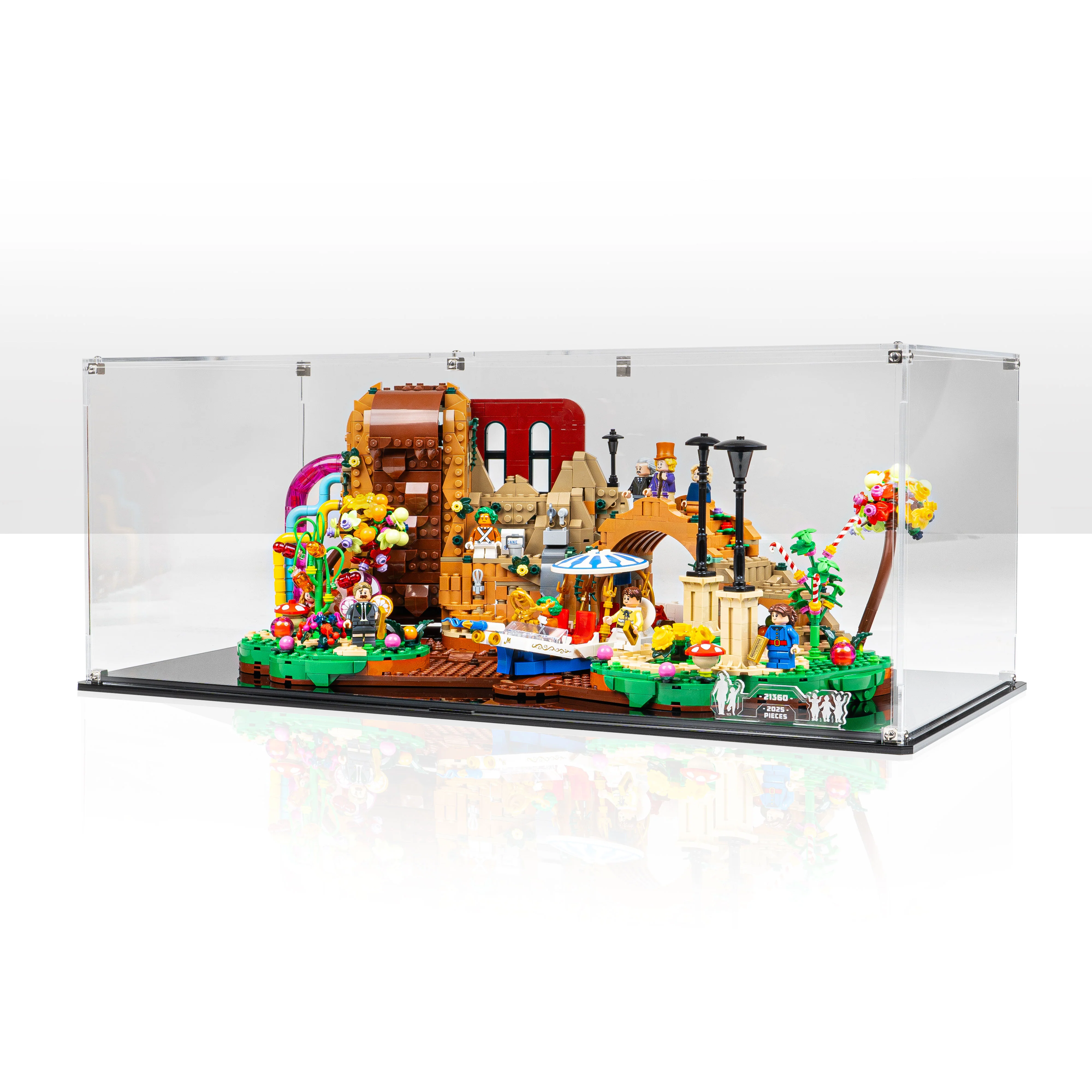 Display Case for LEGO® Ideas: Willy Wonka & the Chocolate Factory (21360) - Image 10