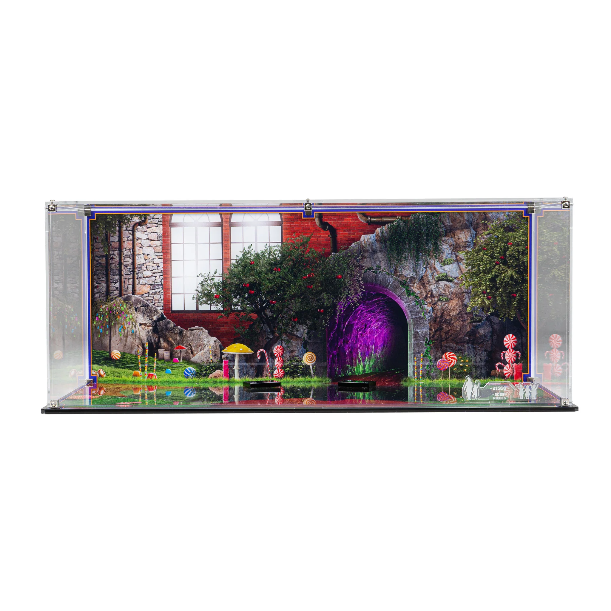 Display Case for LEGO® Ideas: Willy Wonka & the Chocolate Factory (21360) - Image 4