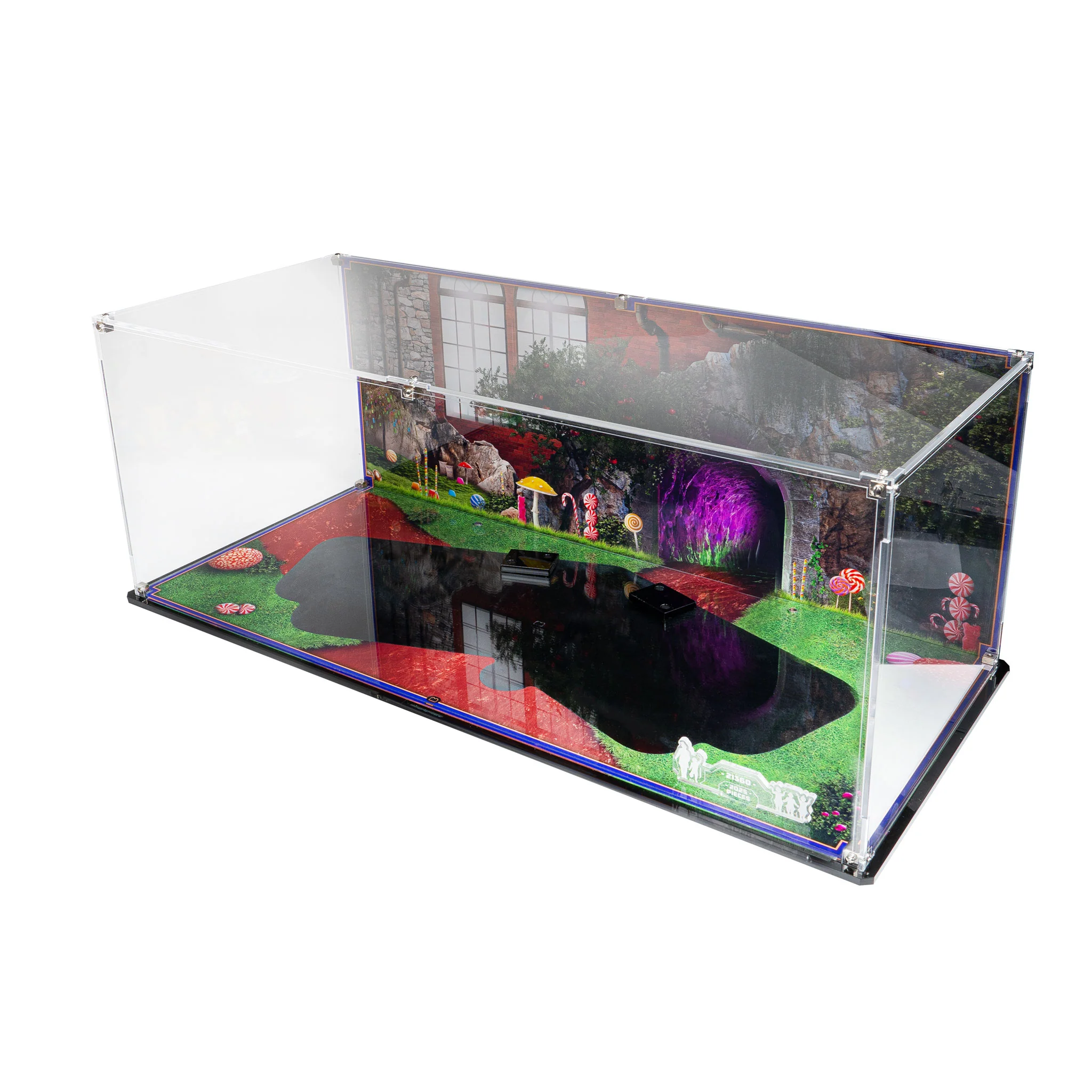 Display Case for LEGO® Ideas: Willy Wonka & the Chocolate Factory (21360) - Image 6