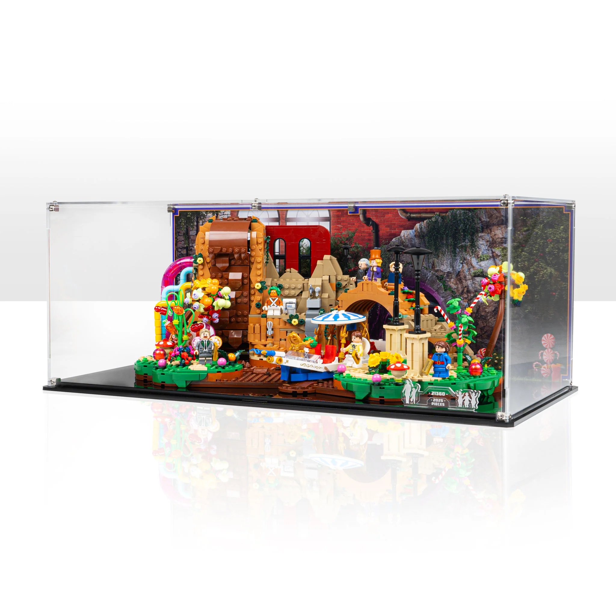Display Case for LEGO® Ideas: Willy Wonka & the Chocolate Factory (21360) - Image 7