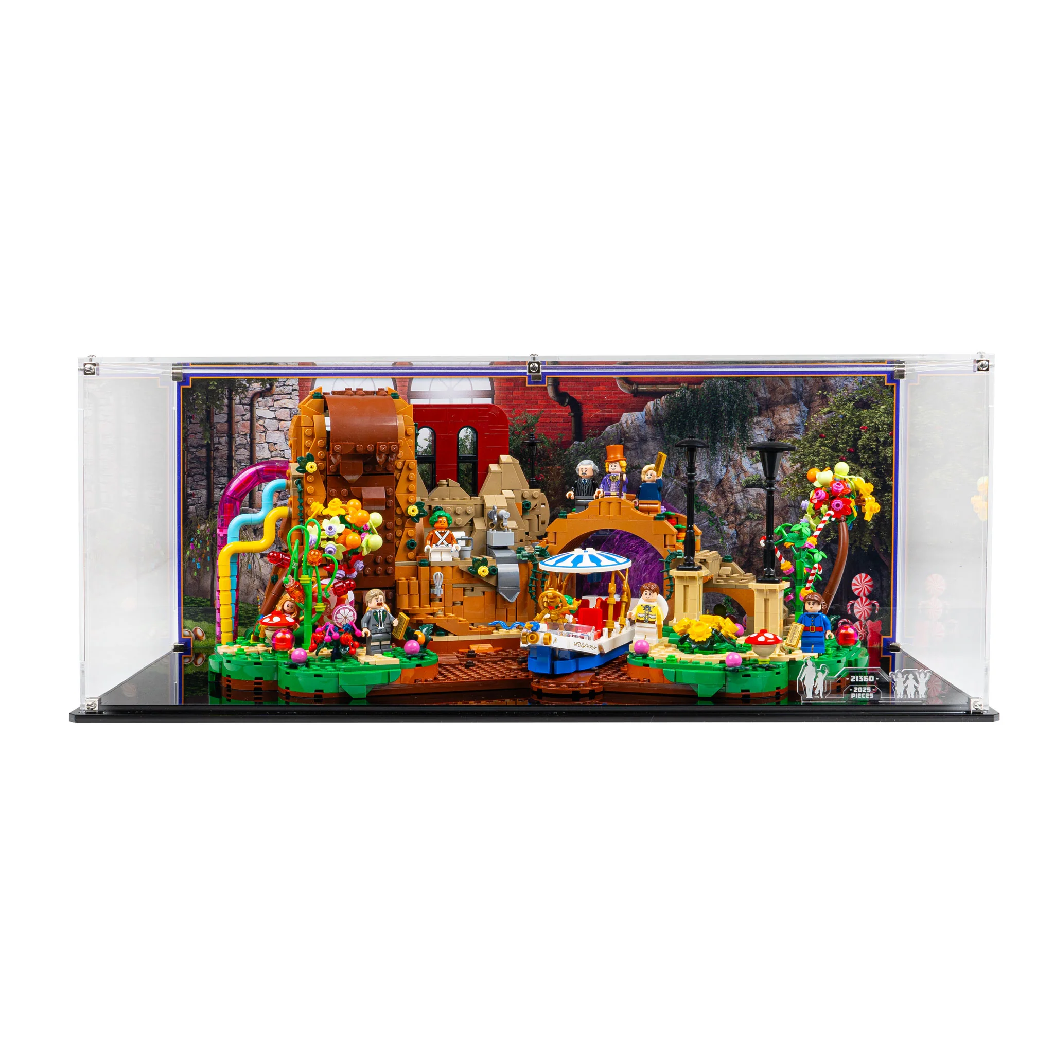 Display Case for LEGO® Ideas: Willy Wonka & the Chocolate Factory (21360) - Image 8