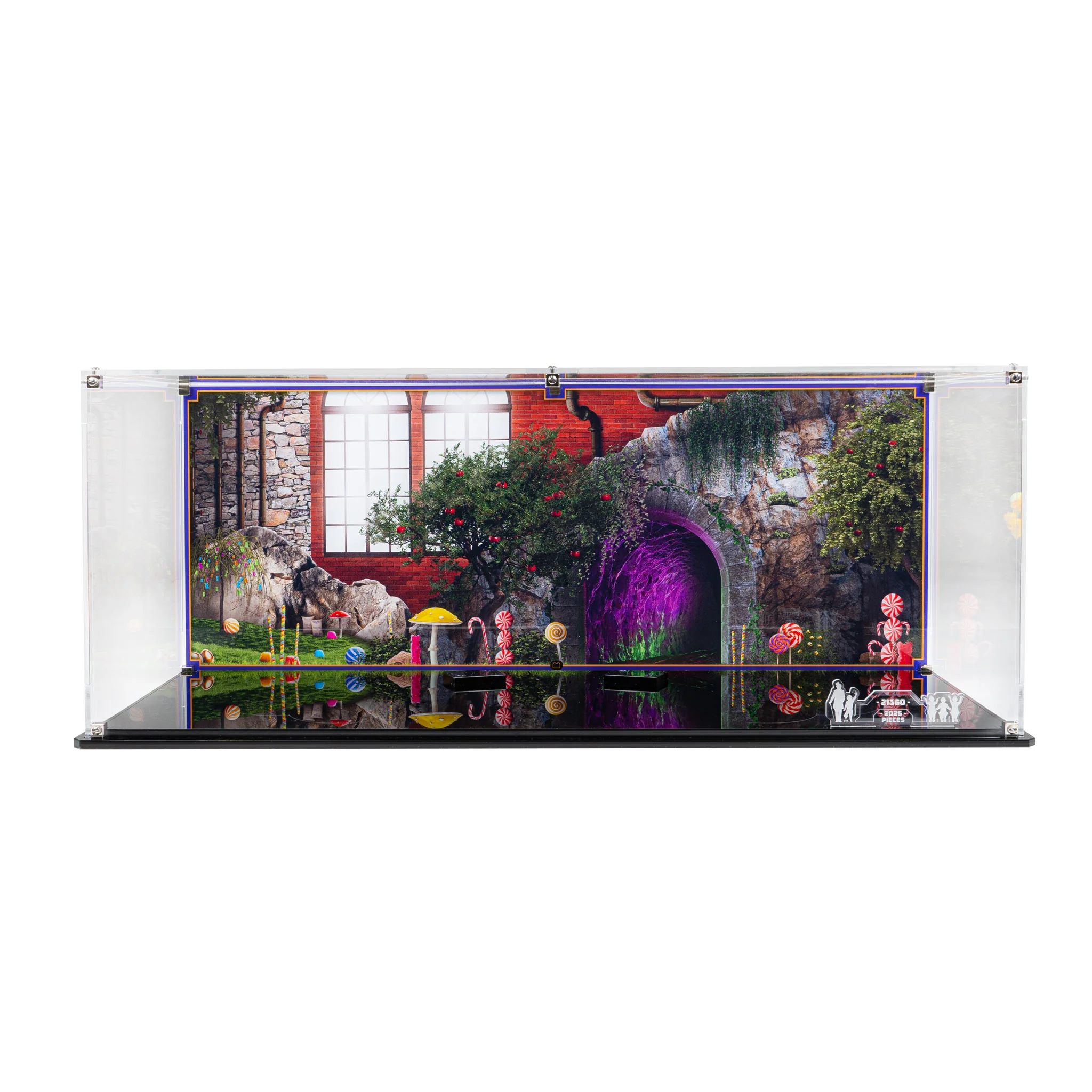 Display Case for LEGO® Ideas: Willy Wonka & the Chocolate Factory (21360) - Image 9