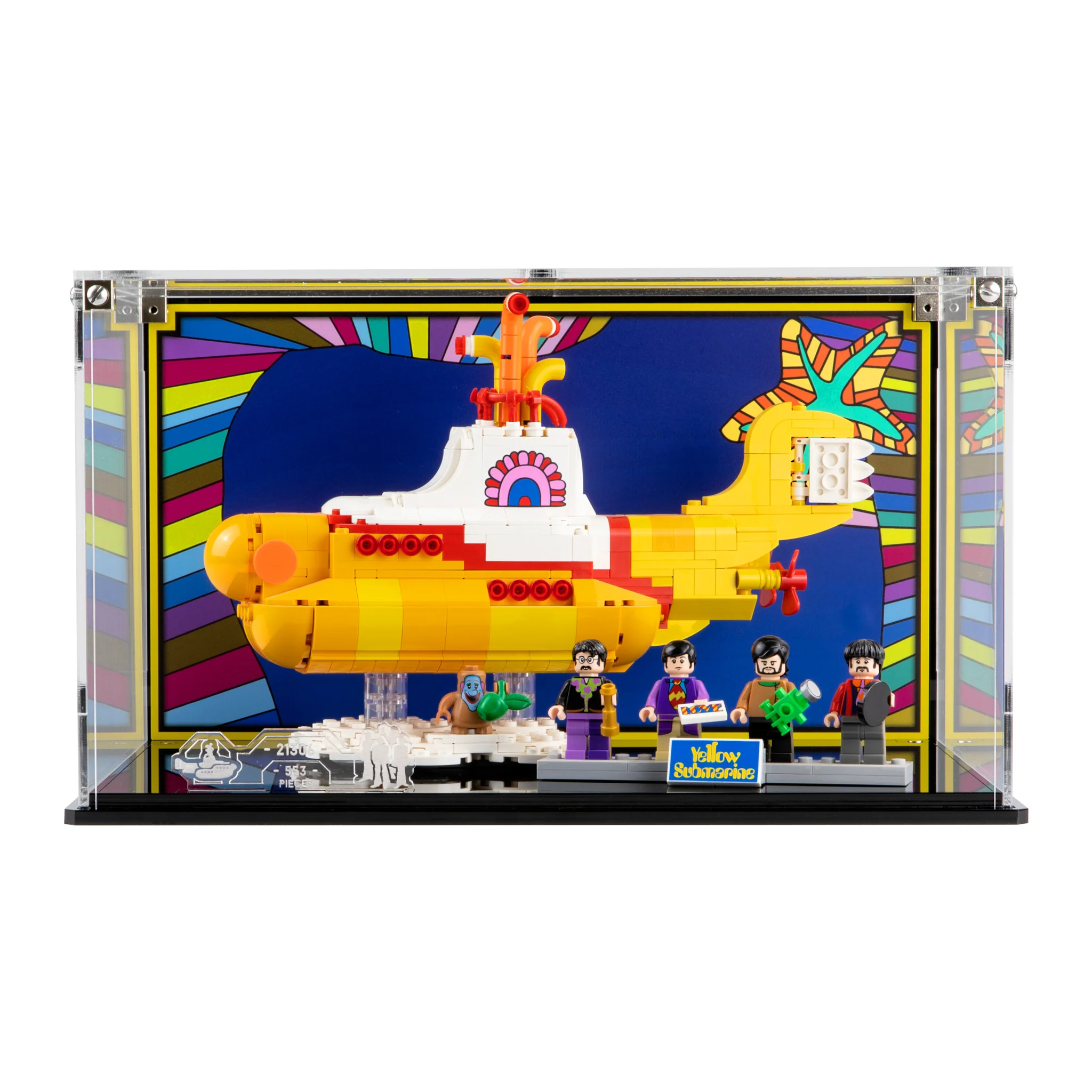 Display Case for LEGO® Ideas: Yellow Submarine (21306) - Image 2