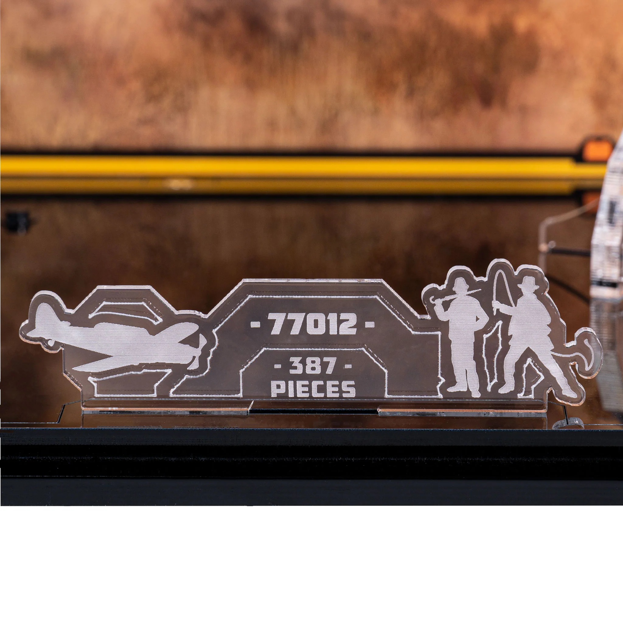 Display Case for LEGO® Indiana Jones™ Fighter Plane Chase (77012) - Image 5