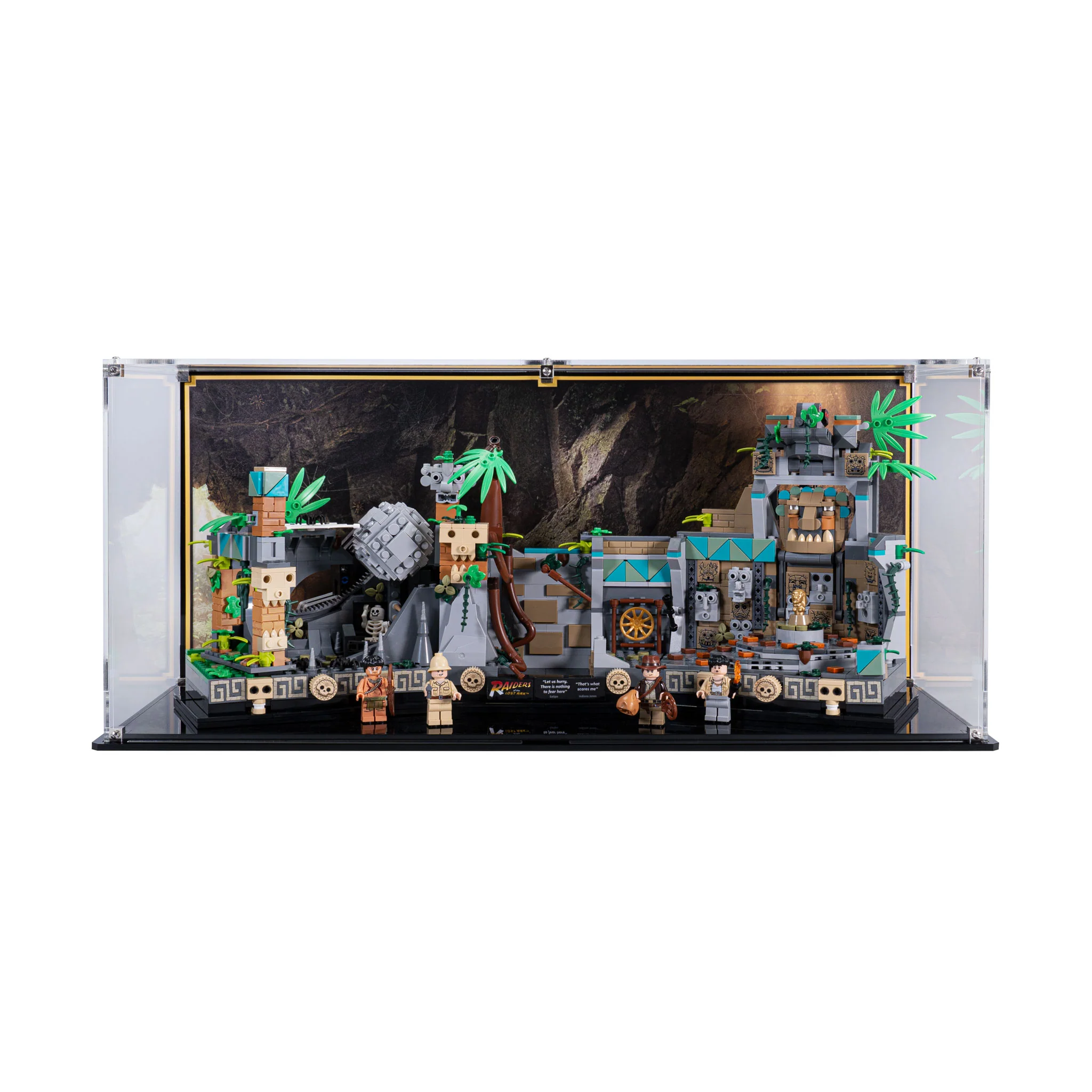 Display Case for LEGO® Indiana Jones™ Temple of the Golden Idol (77015) - Image 2