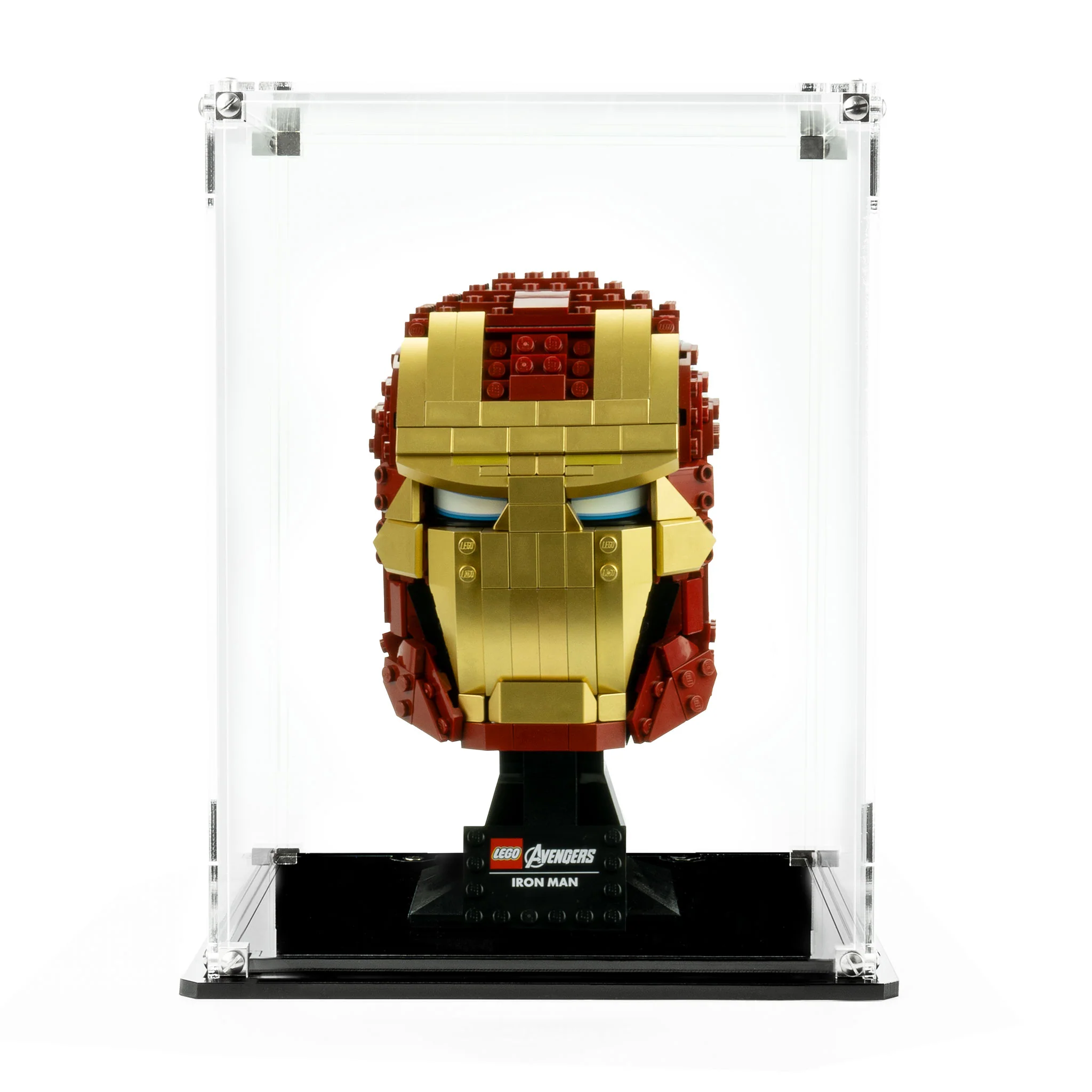 Display Case for LEGO®: Iron Man Helmet (76165) - Image 2