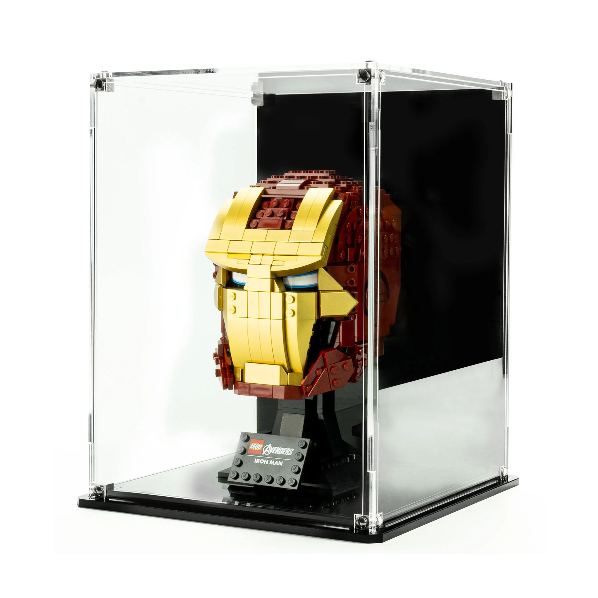 Display Case for LEGO®: Iron Man Helmet (76165) - Image 3