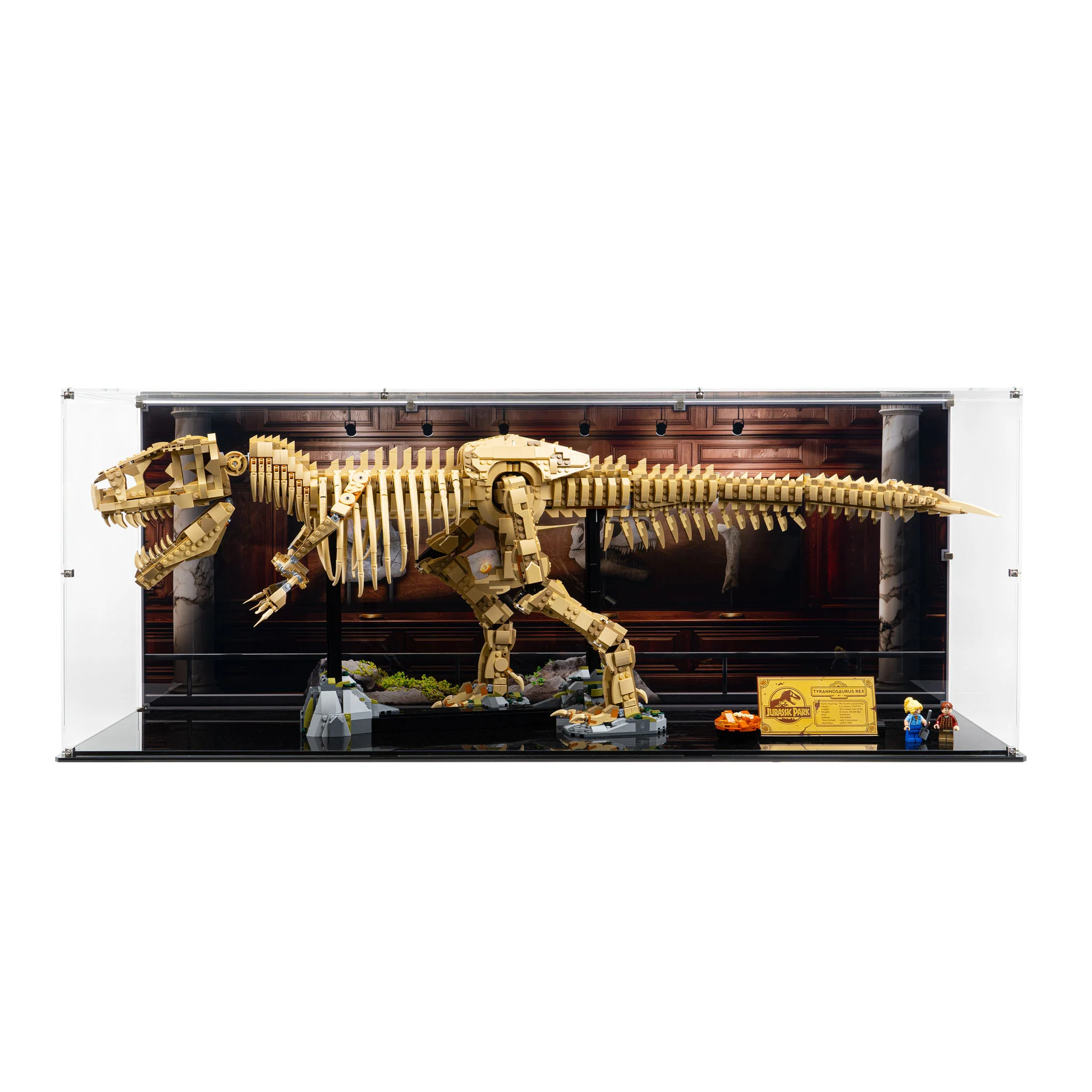 Display Case for LEGO® Jurassic Park: Dinosaur Fossils - Tyrannosaurus Rex (76968) - Image 3