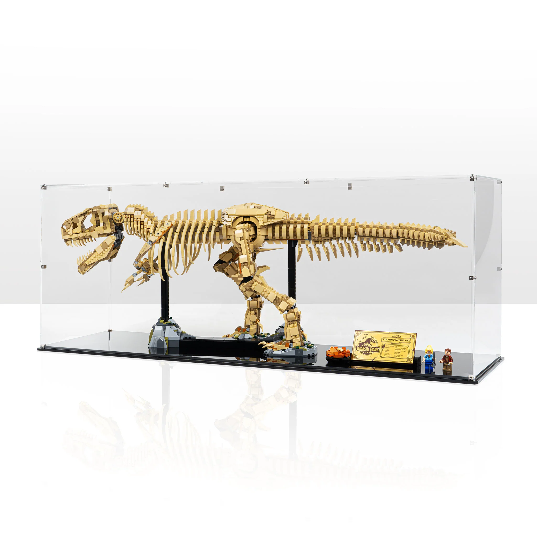 Display Case for LEGO® Jurassic Park: Dinosaur Fossils - Tyrannosaurus Rex (76968) - Image 4
