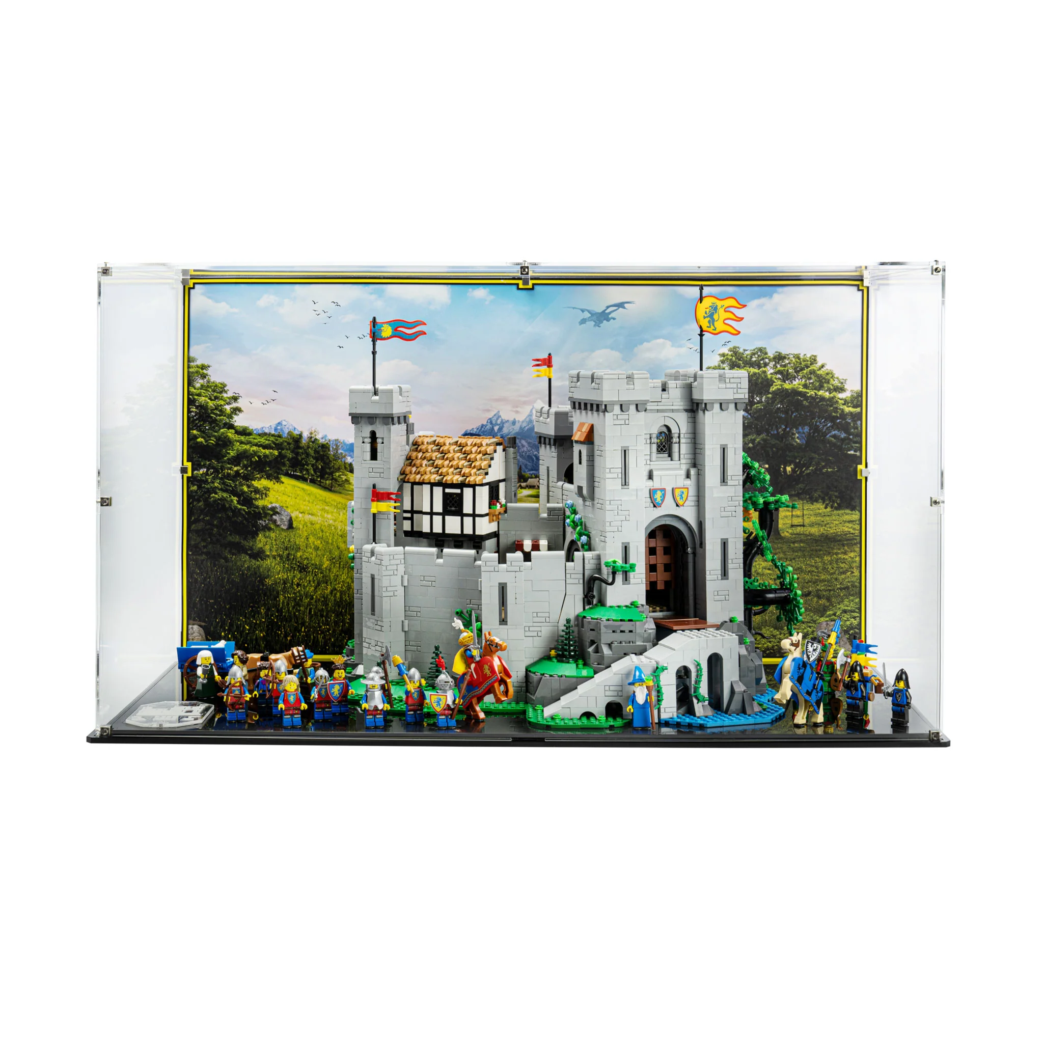 Display Case for LEGO® Lion Knights' Castle (10305) - Image 3
