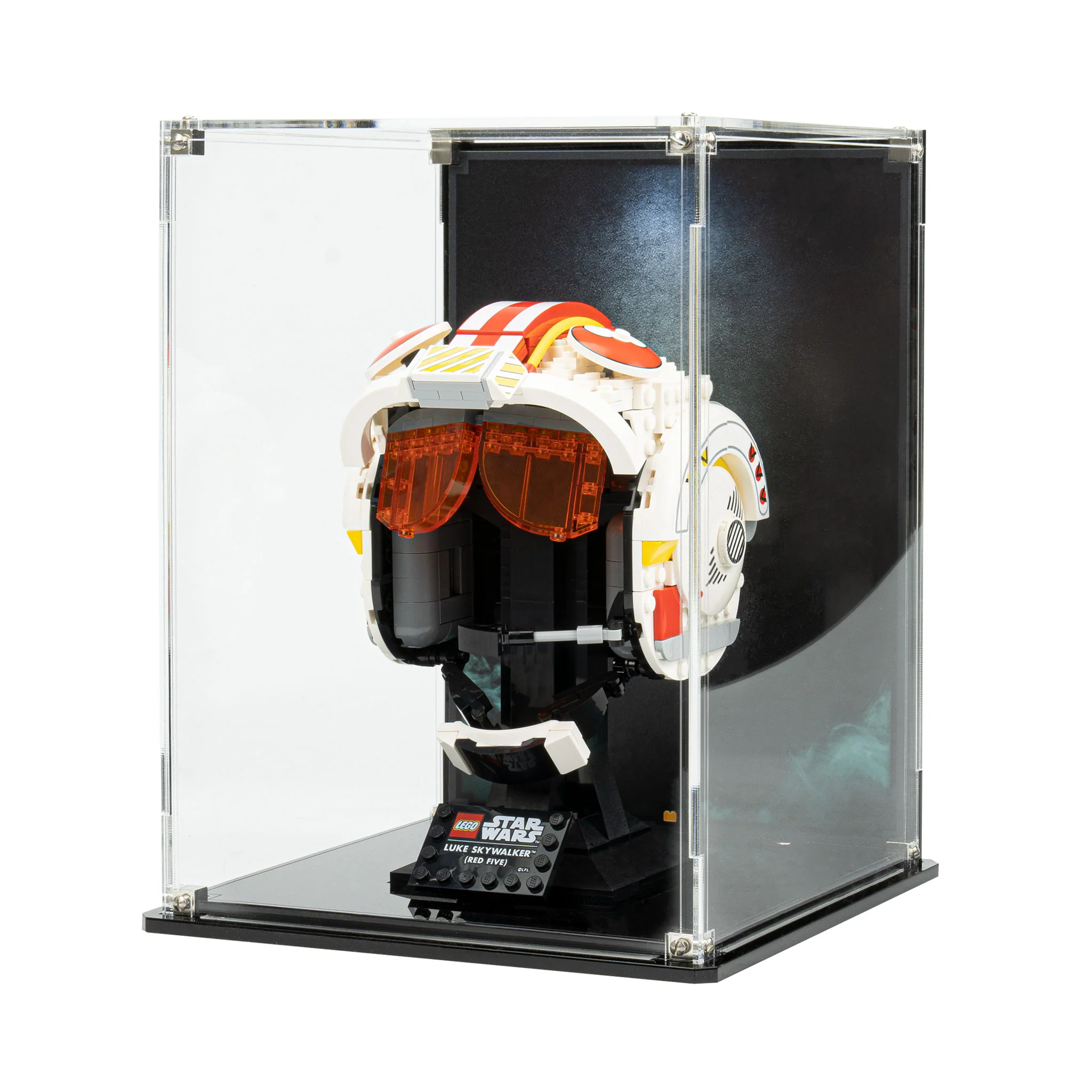 Display Case for LEGO® Luke Skywalker™ (Red Five) Helmet (75327) - Image 5
