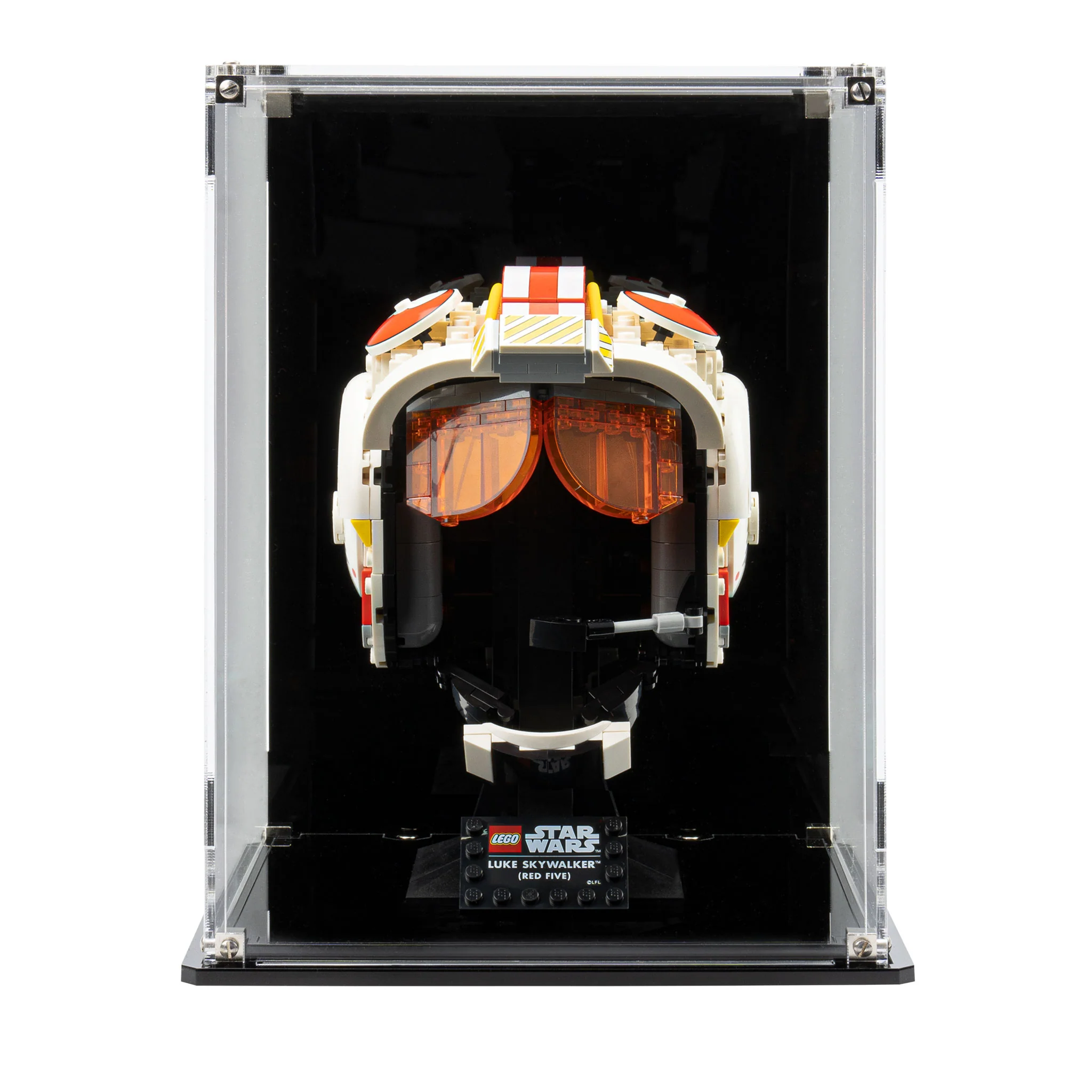 Display Case for LEGO® Luke Skywalker™ (Red Five) Helmet (75327) - Image 6