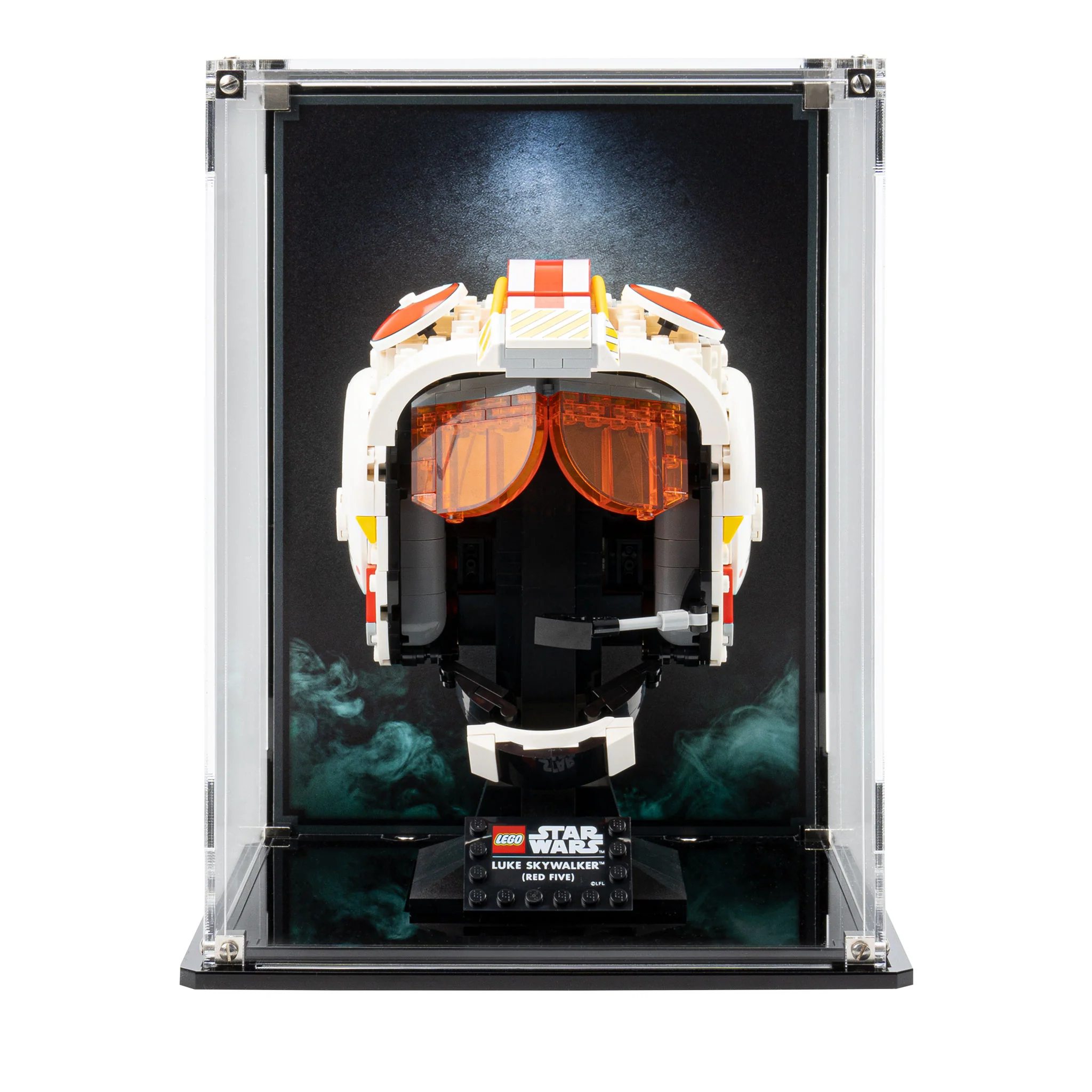 Display Case for LEGO® Luke Skywalker™ (Red Five) Helmet (75327) - Image 9