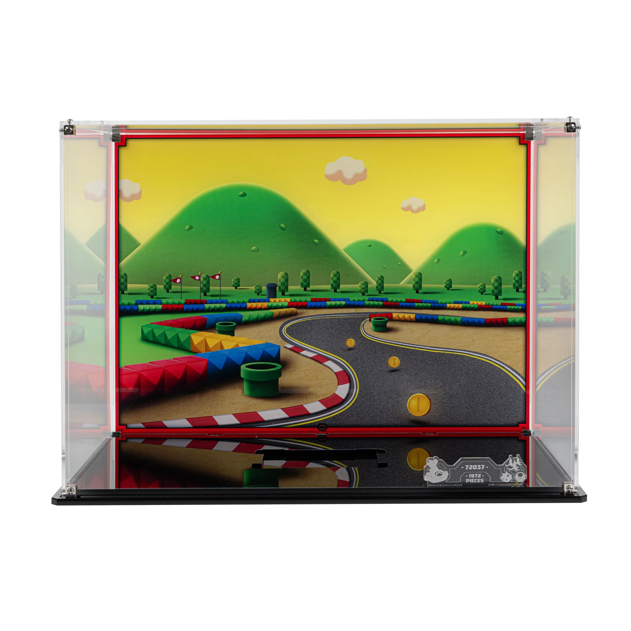 Display Case for LEGO® Mario Kart™ Mario & Standard Kart (72037) - Image 4