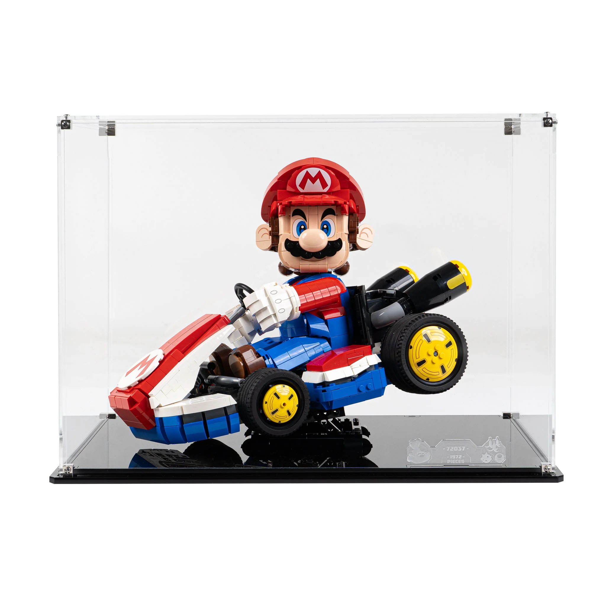 Display Case for LEGO® Mario Kart™ Mario & Standard Kart (72037) - Image 6