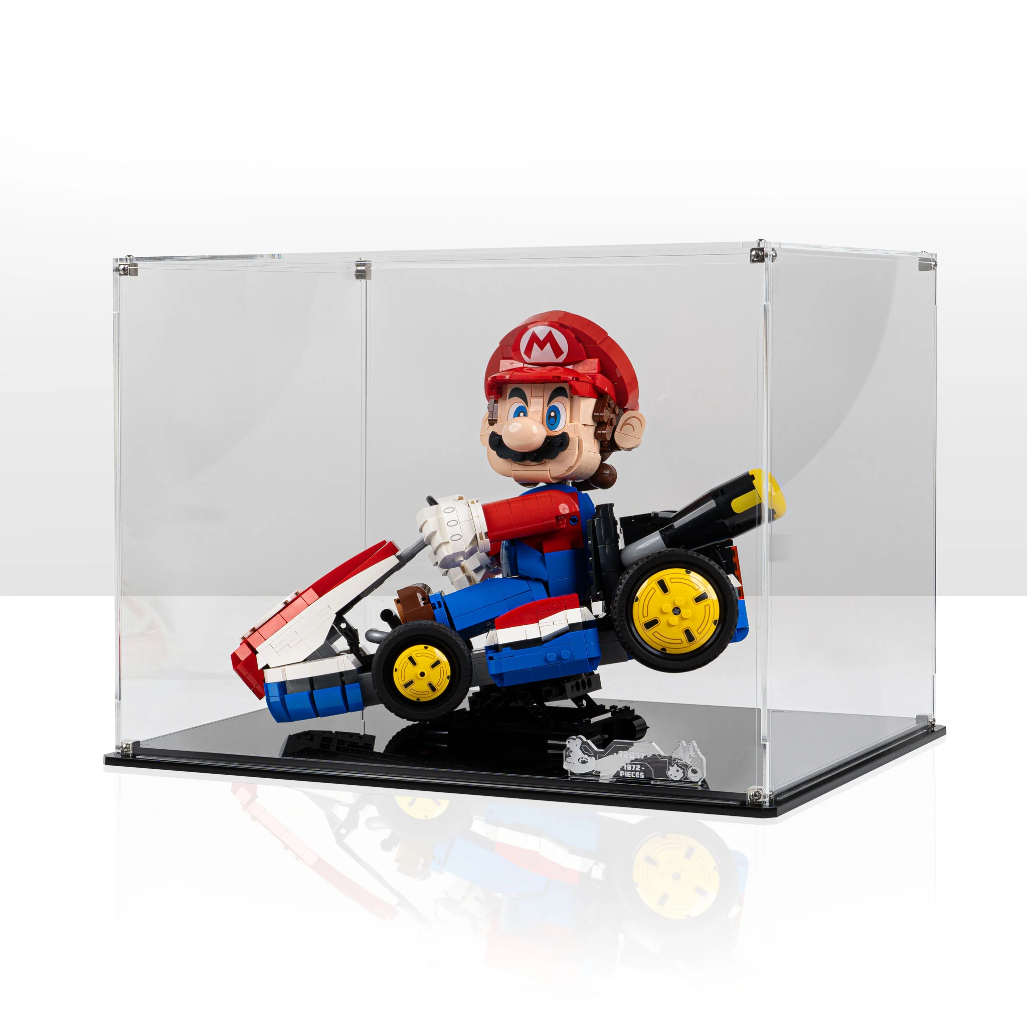 Display Case for LEGO® Mario Kart™ Mario & Standard Kart (72037) - Image 8