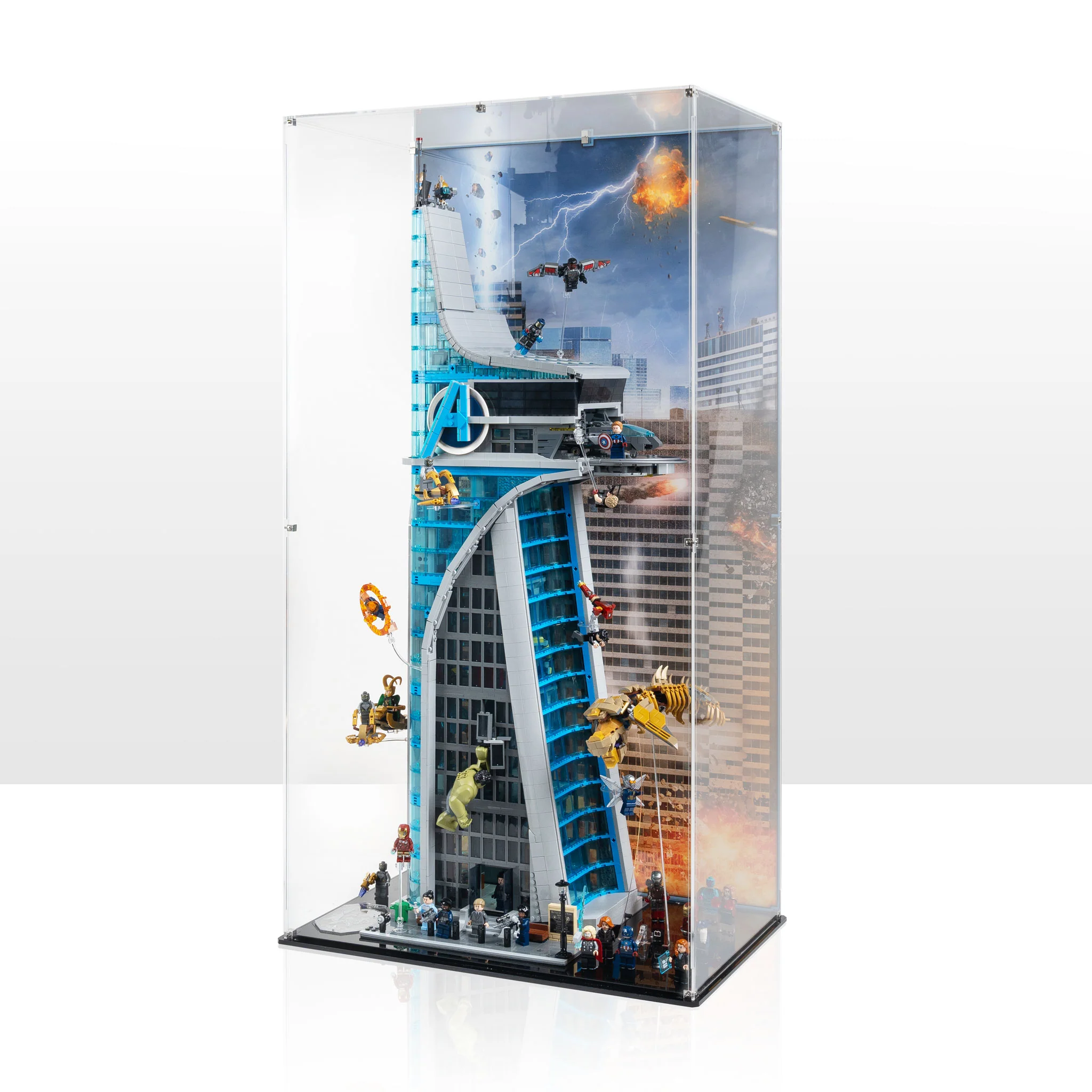 Display Case for LEGO® Marvel: Avengers Tower (76269)