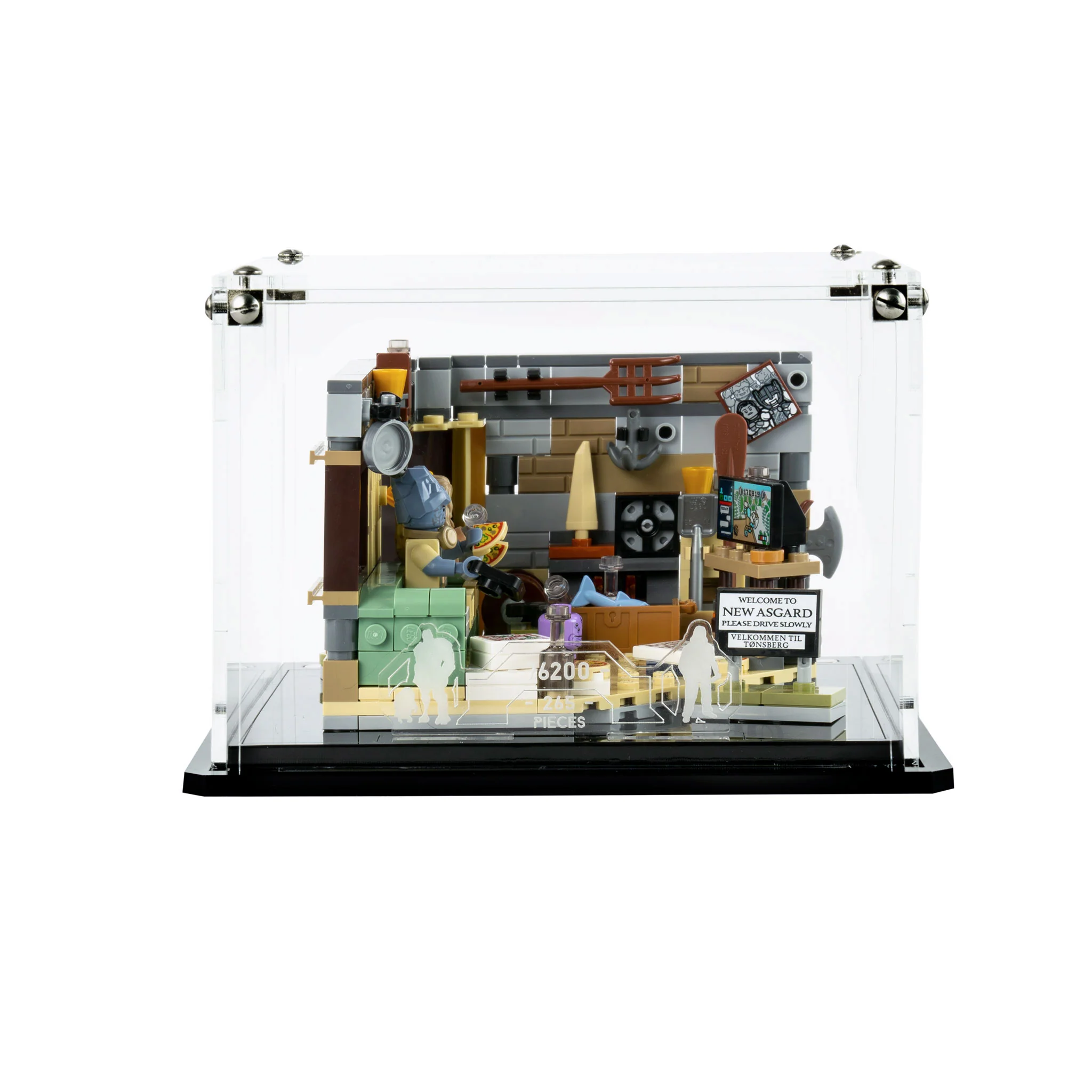 Display Case for LEGO® Marvel: Bro Thor's New Asgard (76200) - Image 5
