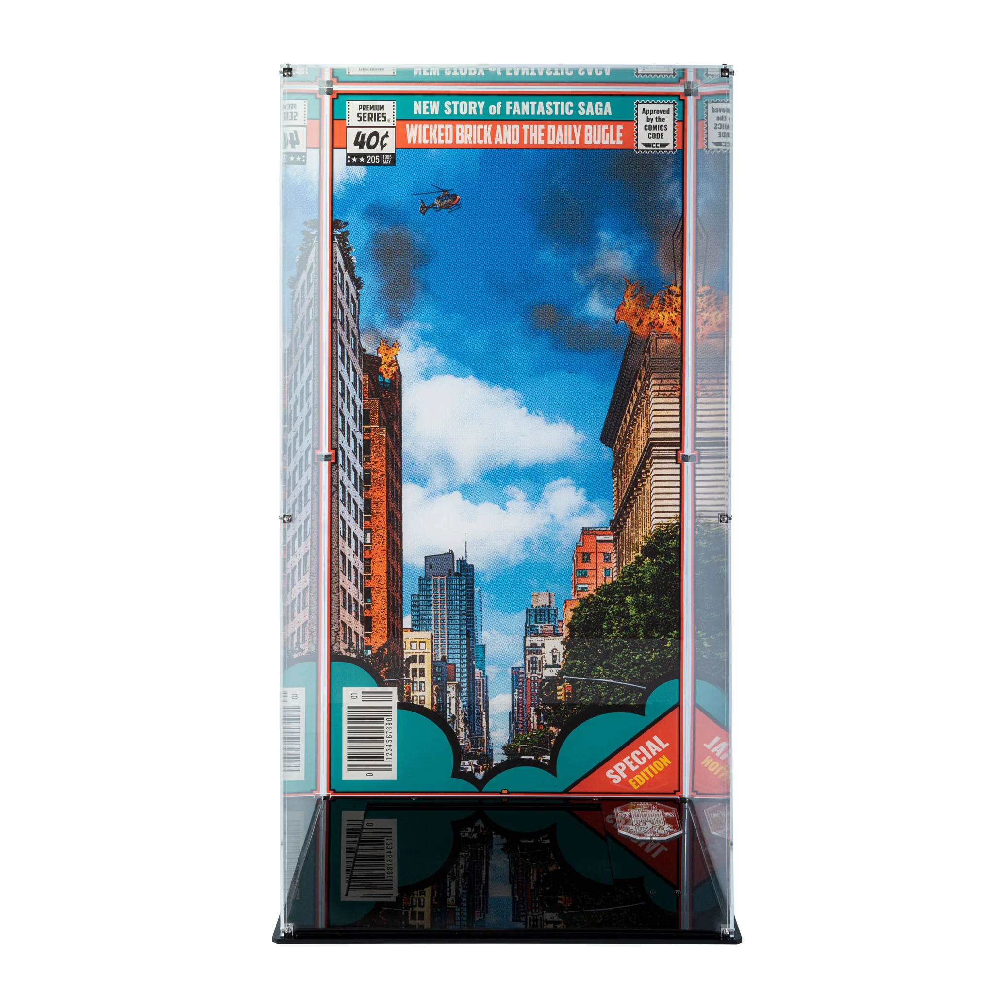 Display Case for LEGO® Marvel: Daily Bugle (76178) - Image 3
