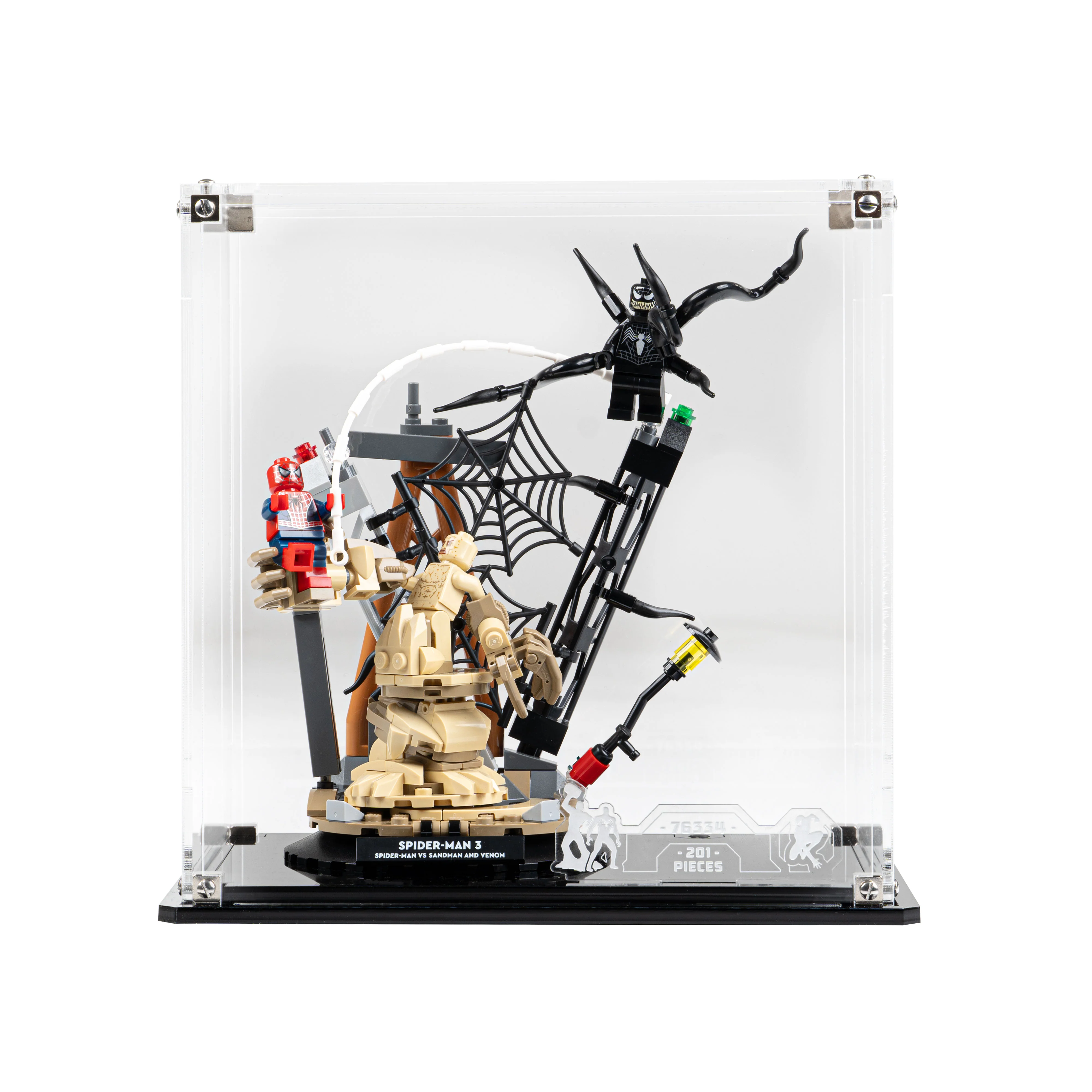 Display Case for LEGO® Marvel: Epic Battle: Spider-Man vs. Sandman (76334) - Image 5