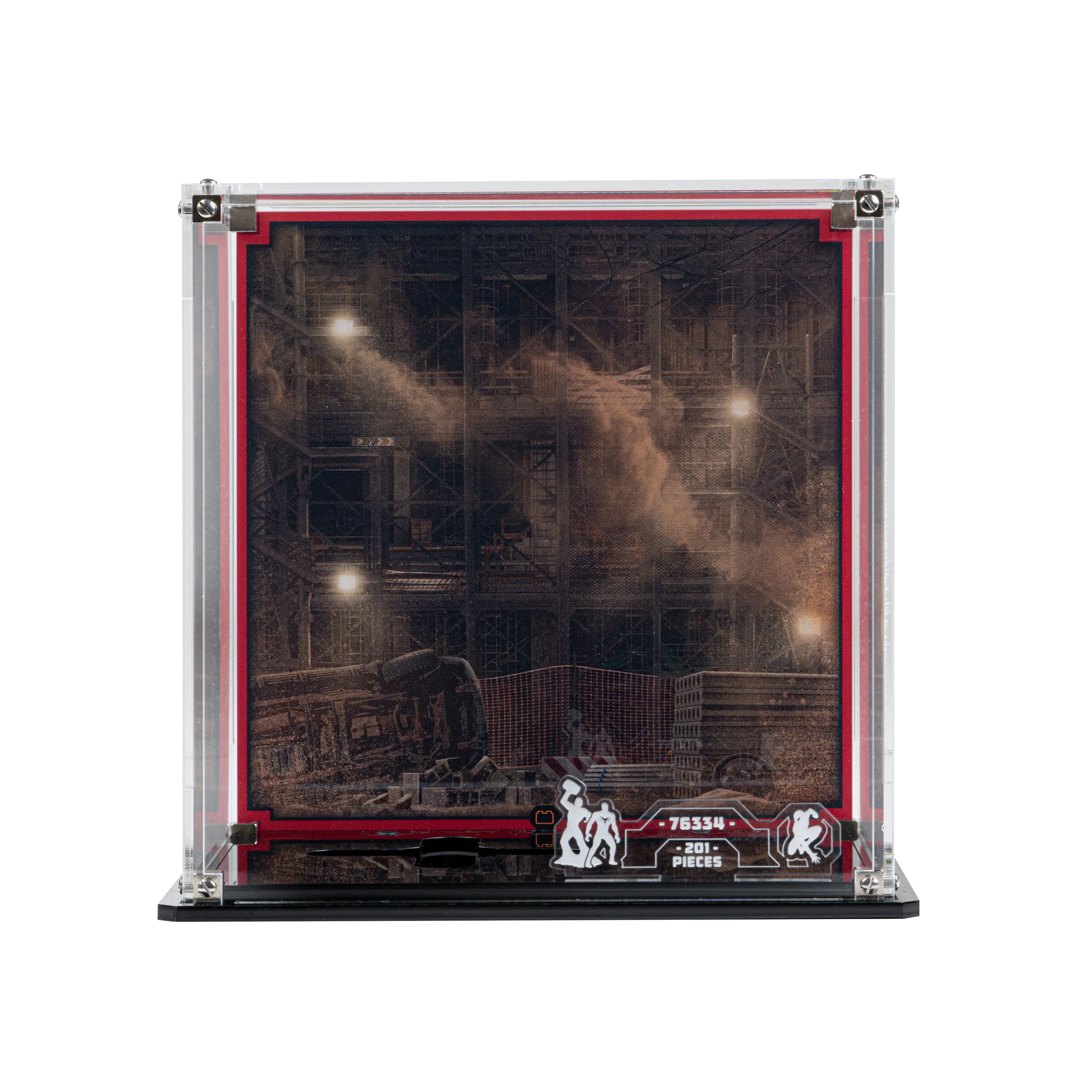 Display Case for LEGO® Marvel: Epic Battle: Spider-Man vs. Sandman (76334) - Image 6