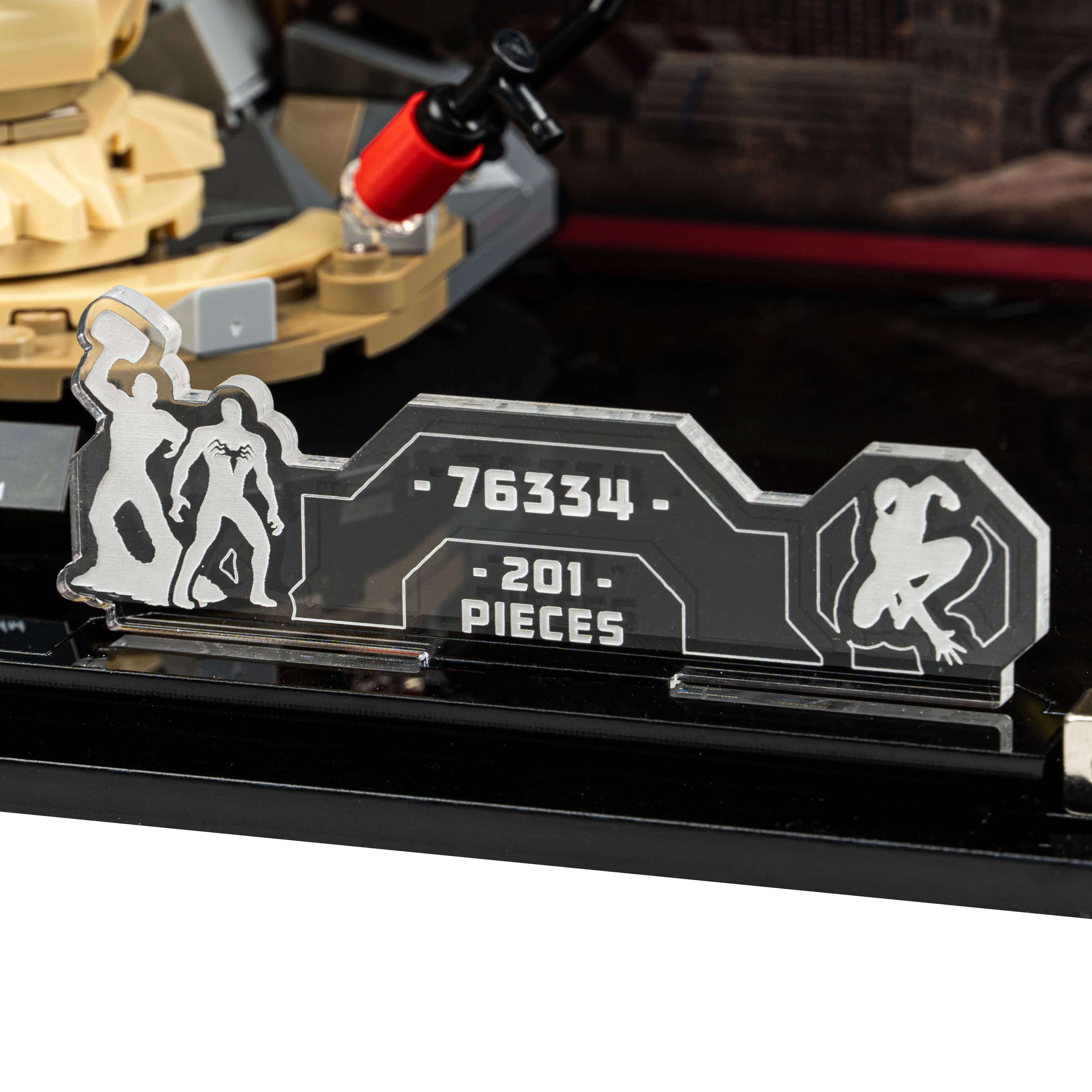 Display Case for LEGO® Marvel: Epic Battle: Spider-Man vs. Sandman (76334) - Image 7