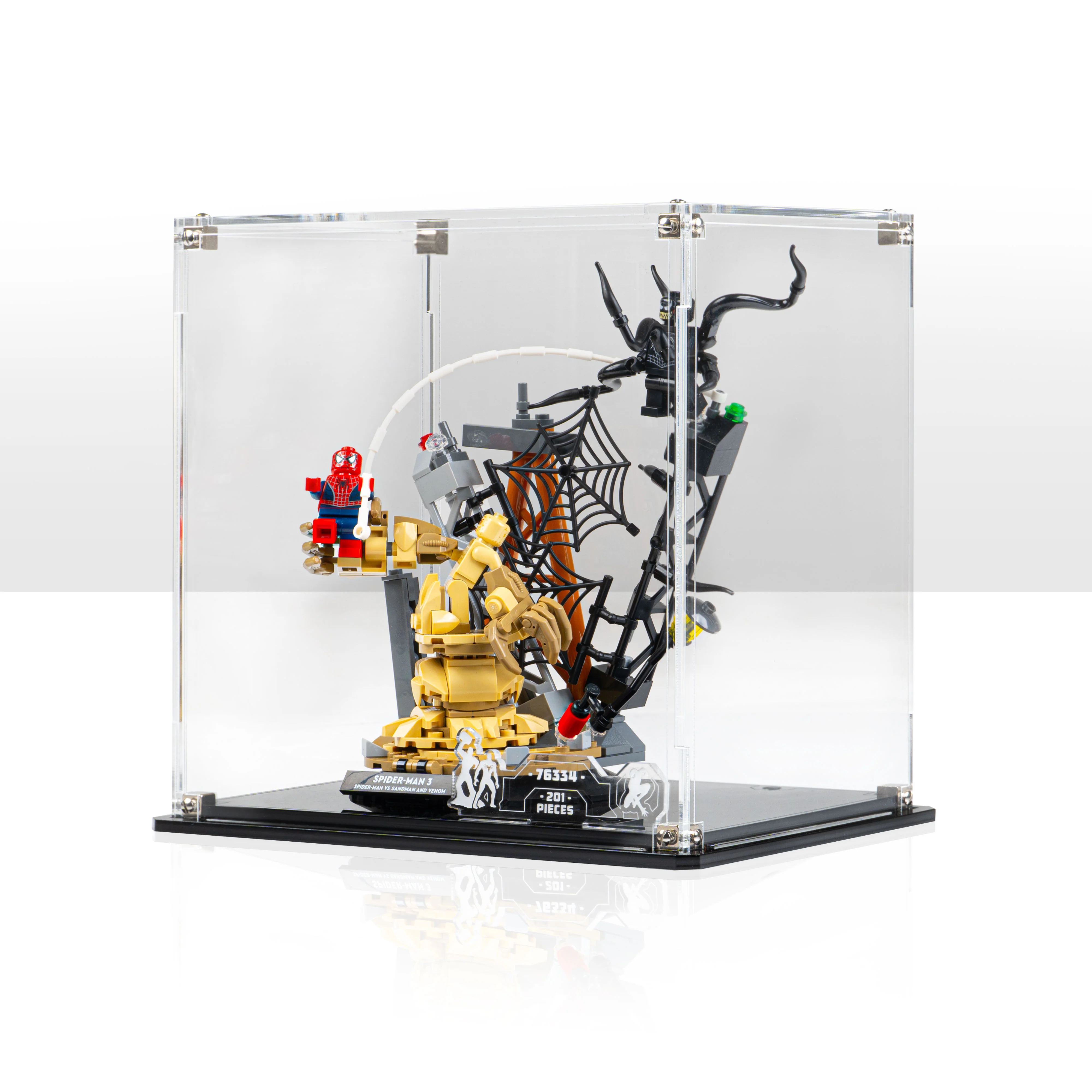 Display Case for LEGO® Marvel: Epic Battle: Spider-Man vs. Sandman (76334) - Image 8