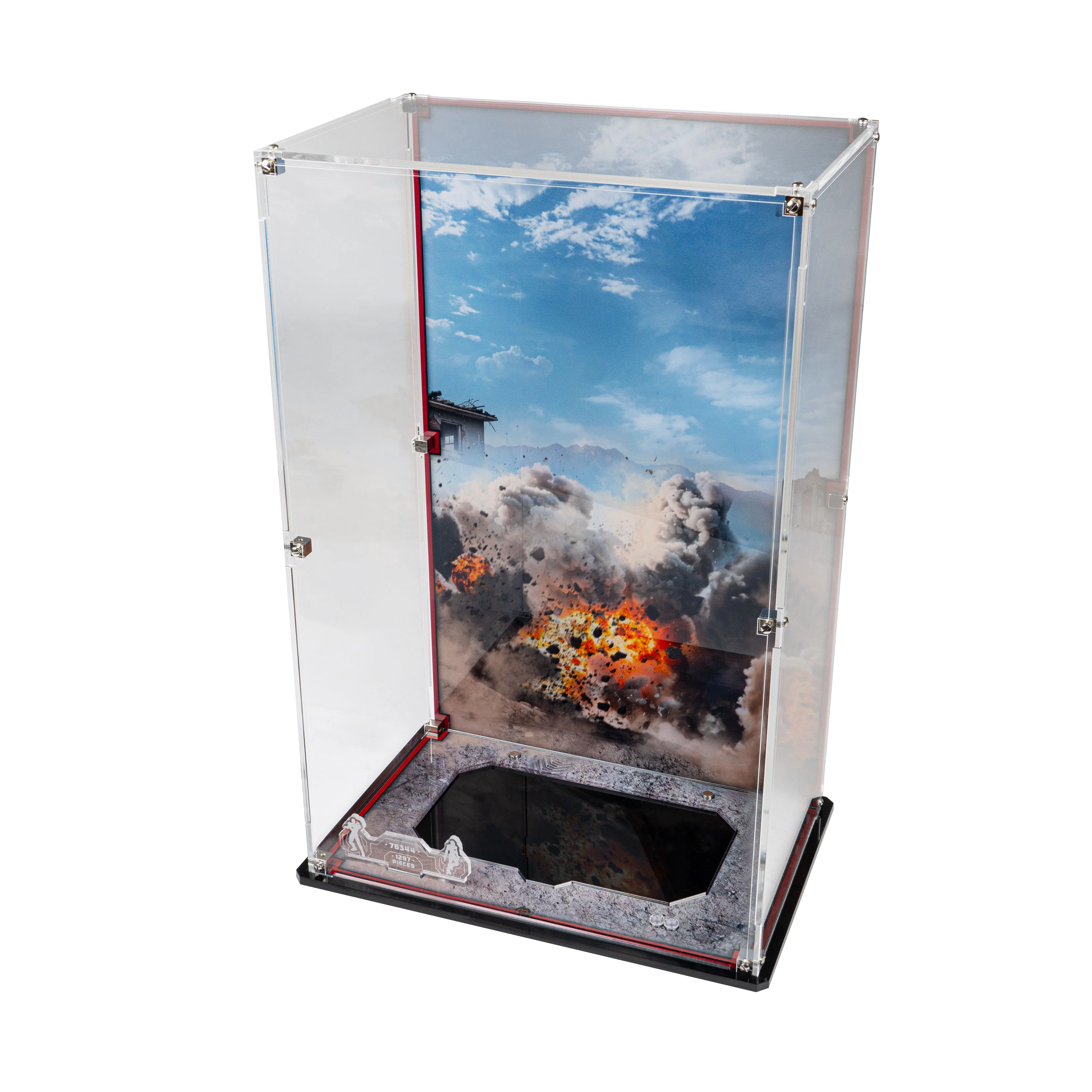 Display Case for LEGO® Marvel: Iron Man Mark 3 Collectors' Edition (76344) - Image 4