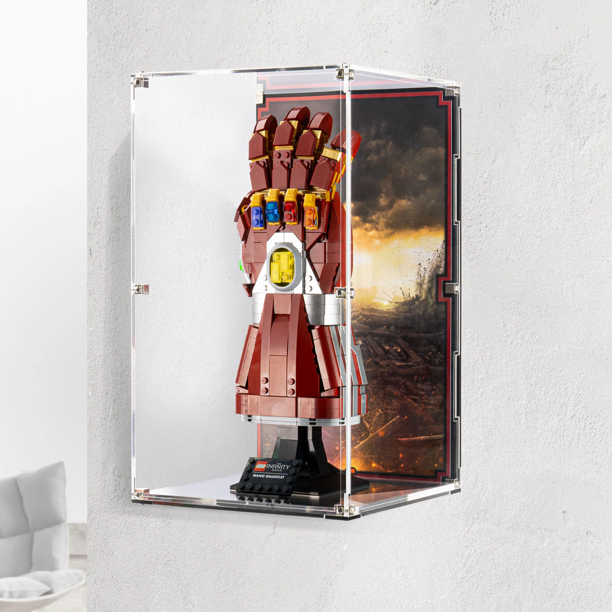 Display Cases for LEGO® Marvel Nano Gauntlet (76223) - Image 10
