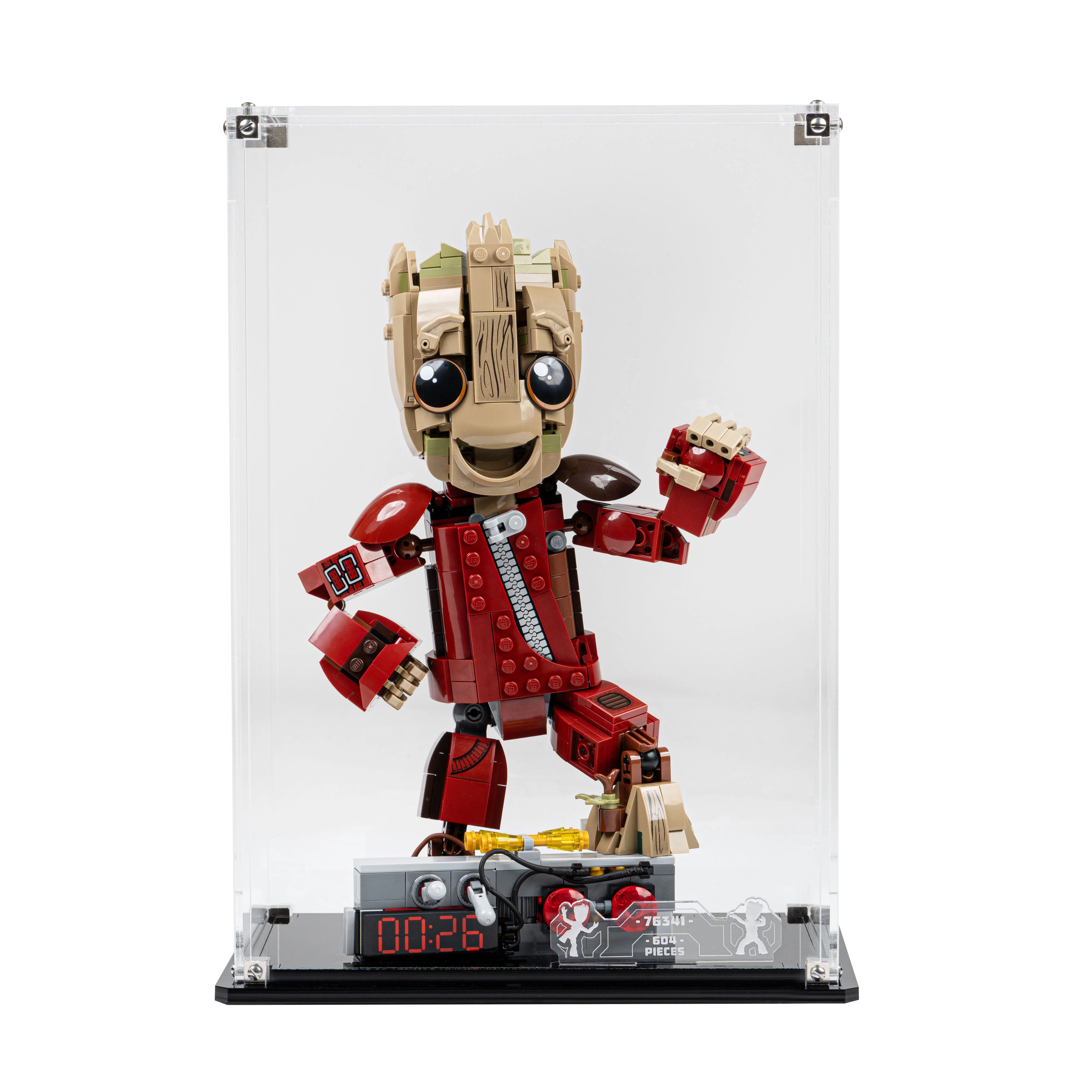 Display Case for LEGO® Marvel: Ravager Jumpsuit Groot (76341) - Image 13