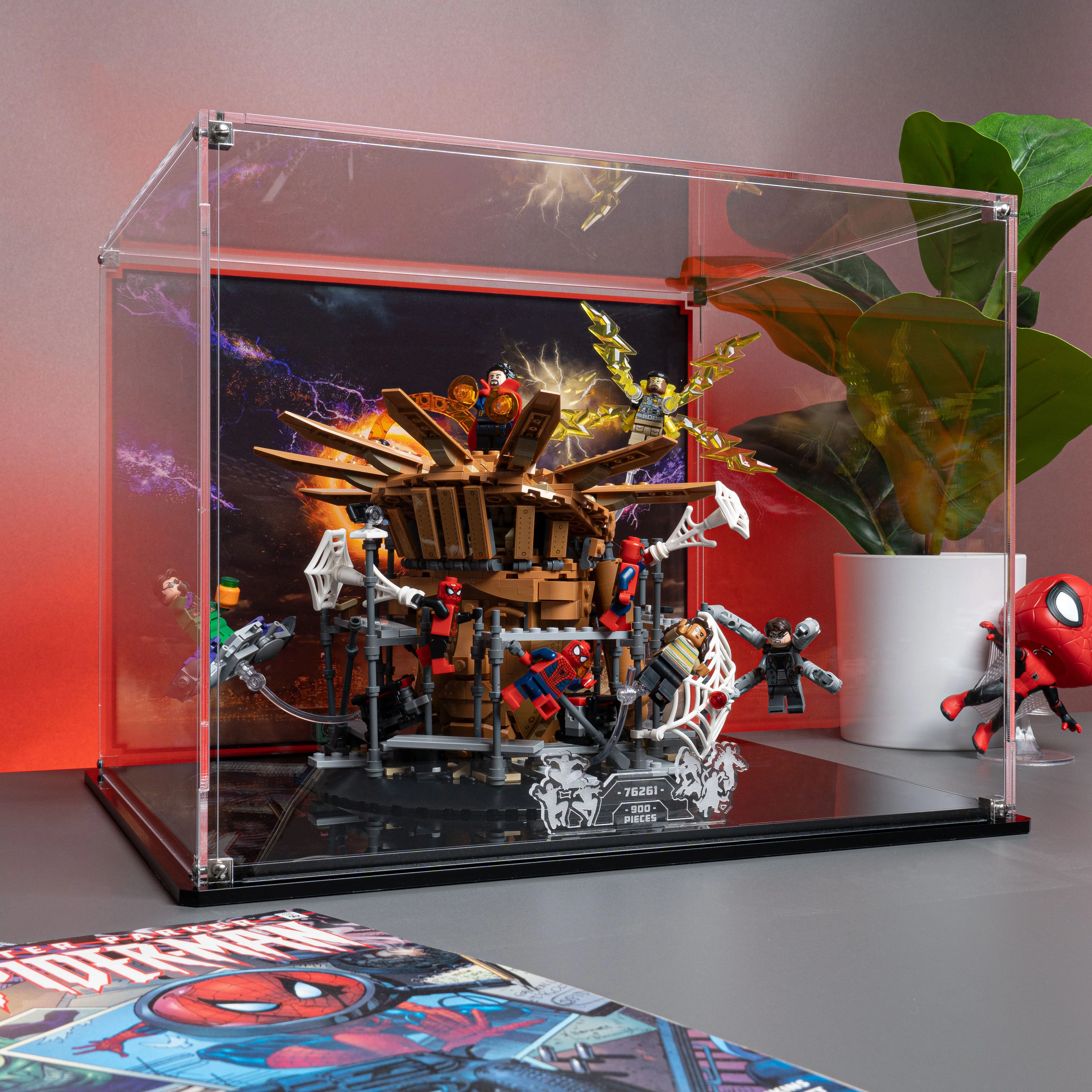 Display Case for LEGO® Marvel Spider-Man Final Battle (76261) - Image 12