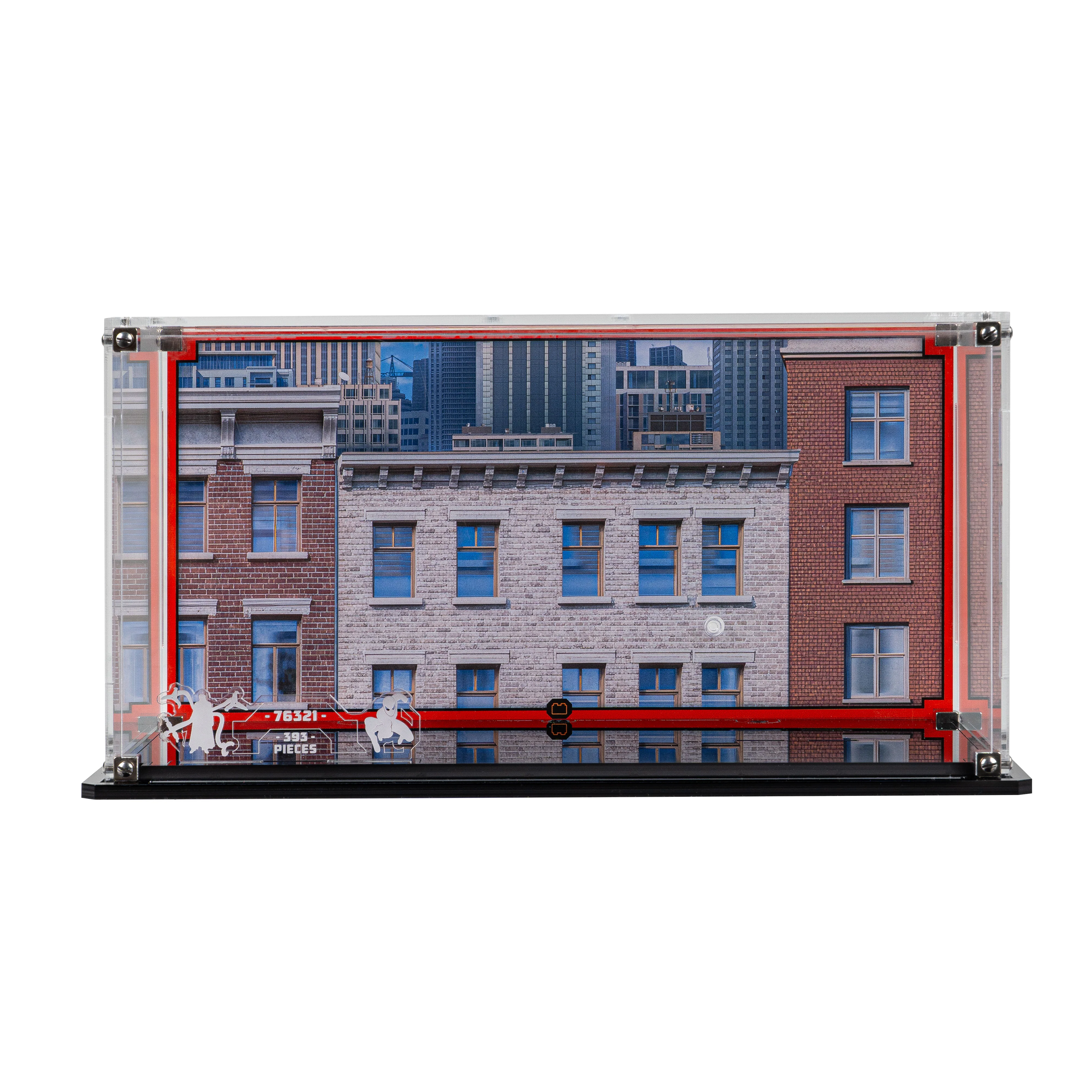 Display Case for LEGO® Marvel™: Spider-Man vs. Doc Ock Subway Train Scene (76321) - Image 5