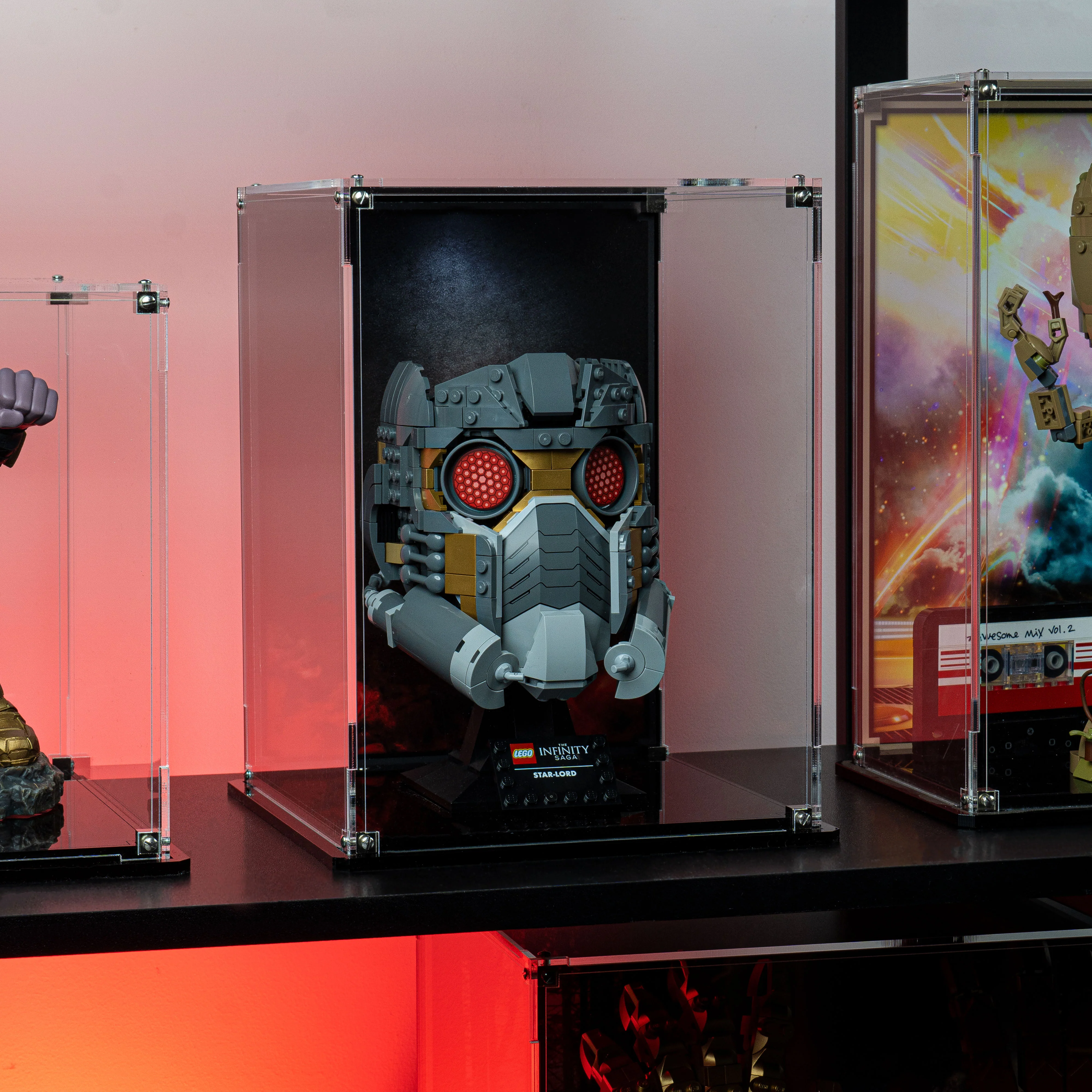 Display Case for LEGO® Marvel Star-Lord's Helmet (76251) - Image 21