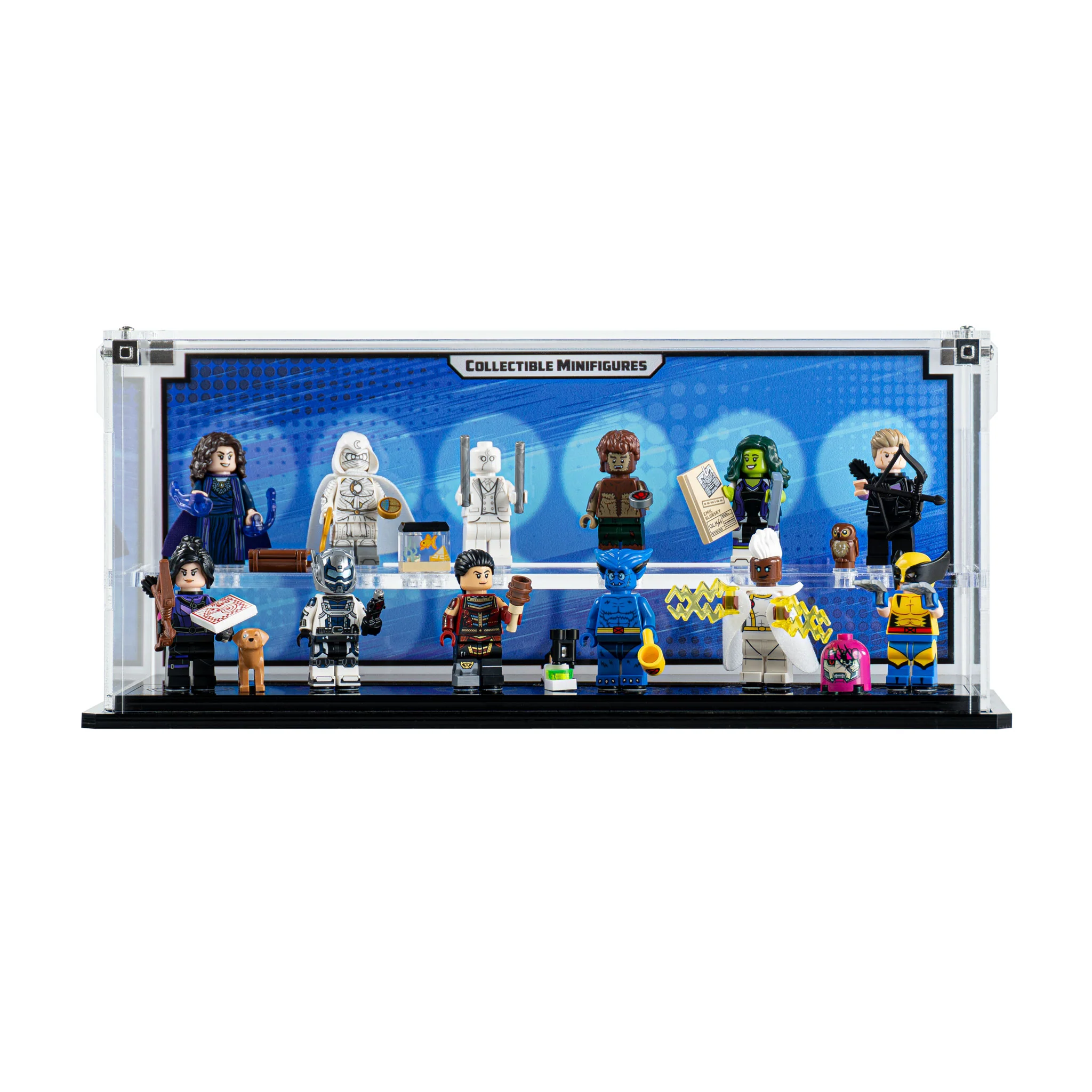 Display Case for LEGO® Marvel Studios Collectable Minifigure Series 2 (71039) - Image 2