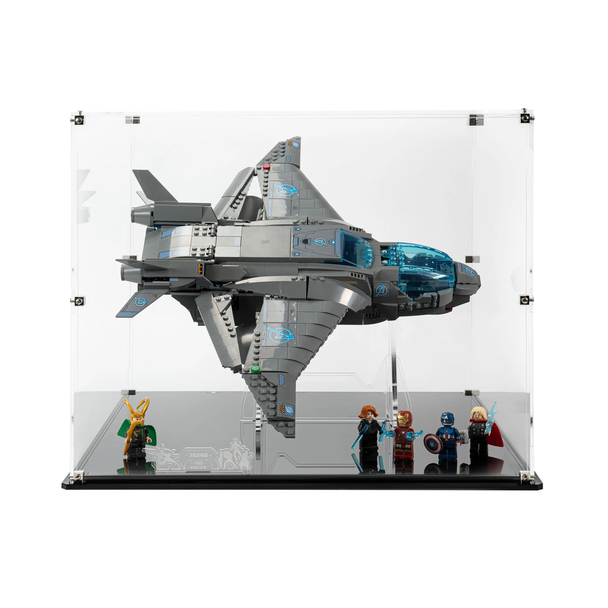 Display Case for LEGO® Marvel: The Avengers Quinjet (76248) - Image 10