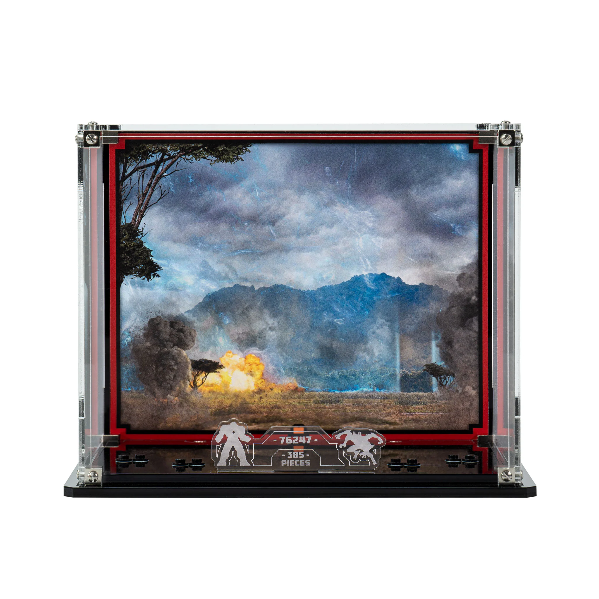 Display Case for LEGO® Marvel: The Hulkbuster: The Battle of Wakanda (76247) - Image 3