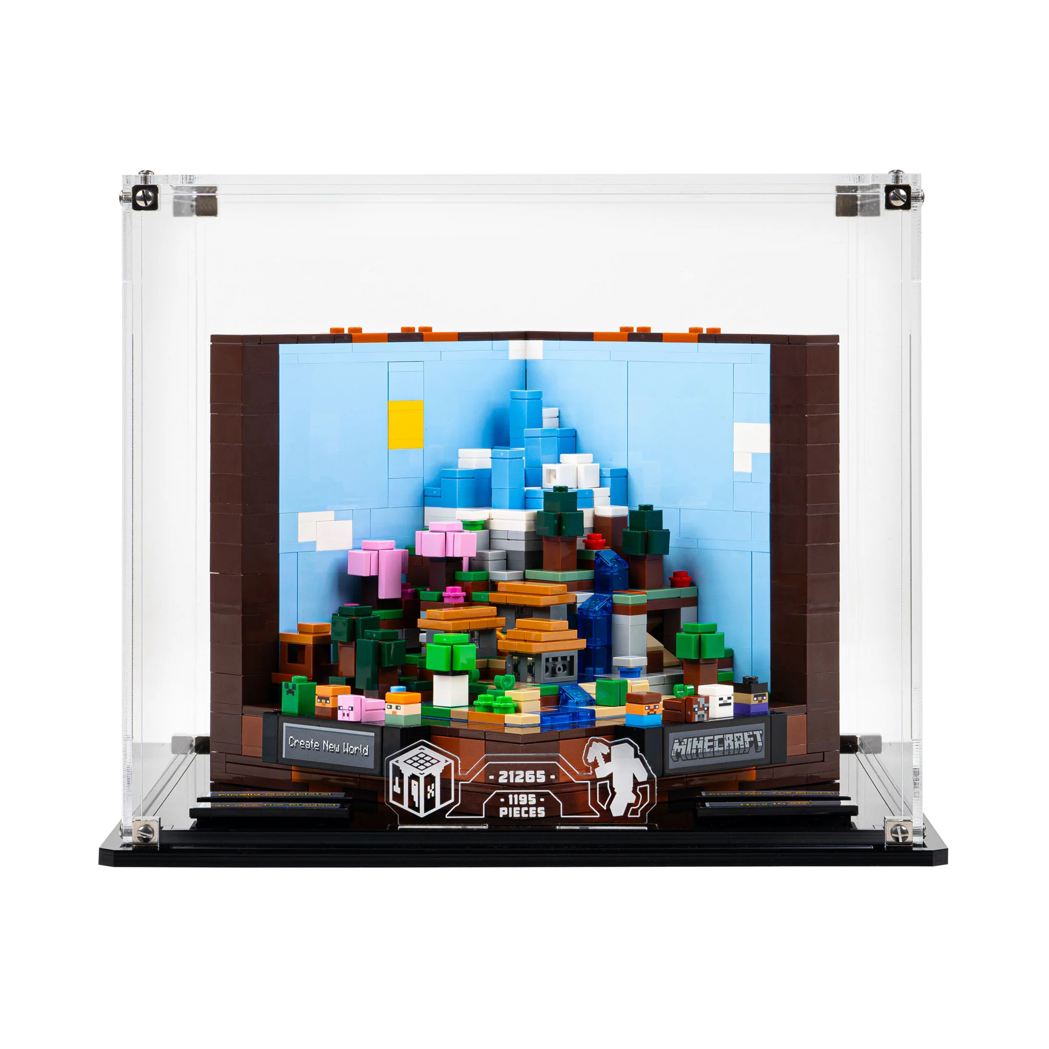 Display Case for LEGO® Minecraft™: Crafting Table (21265) - Image 2