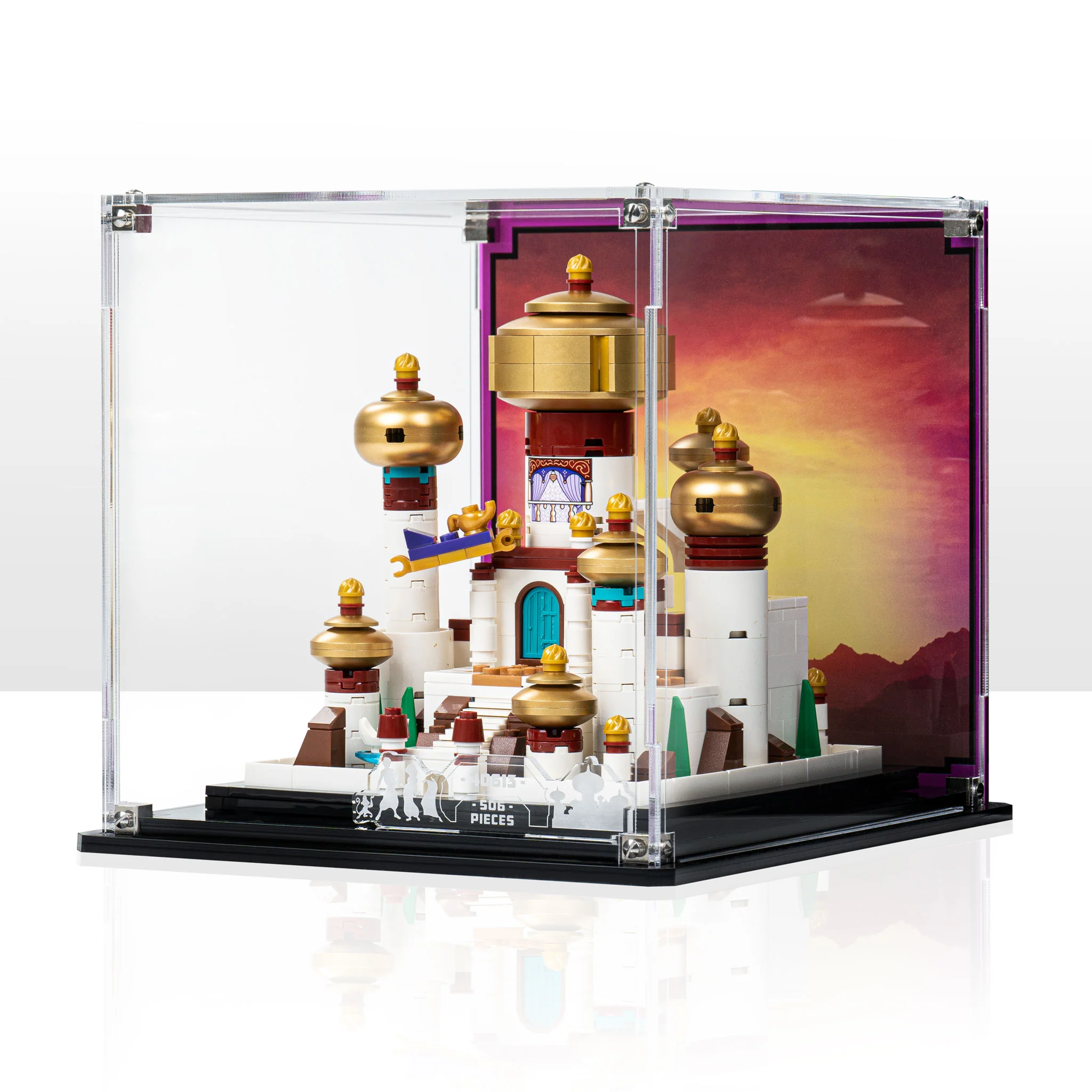 Display Case for LEGO® Mini Disney Palace of Agrabah (40613)