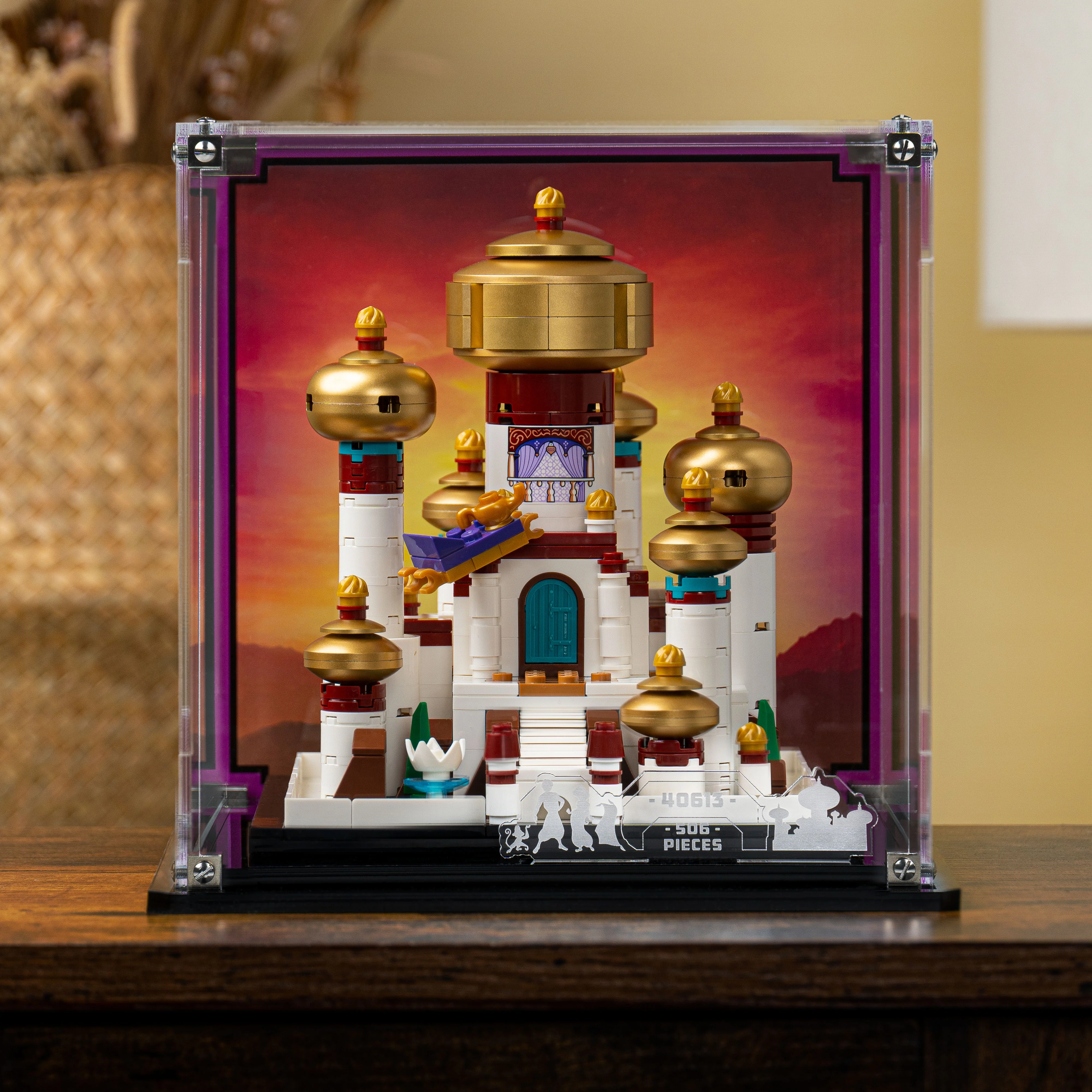 Display Case for LEGO® Mini Disney Palace of Agrabah (40613) - Image 11