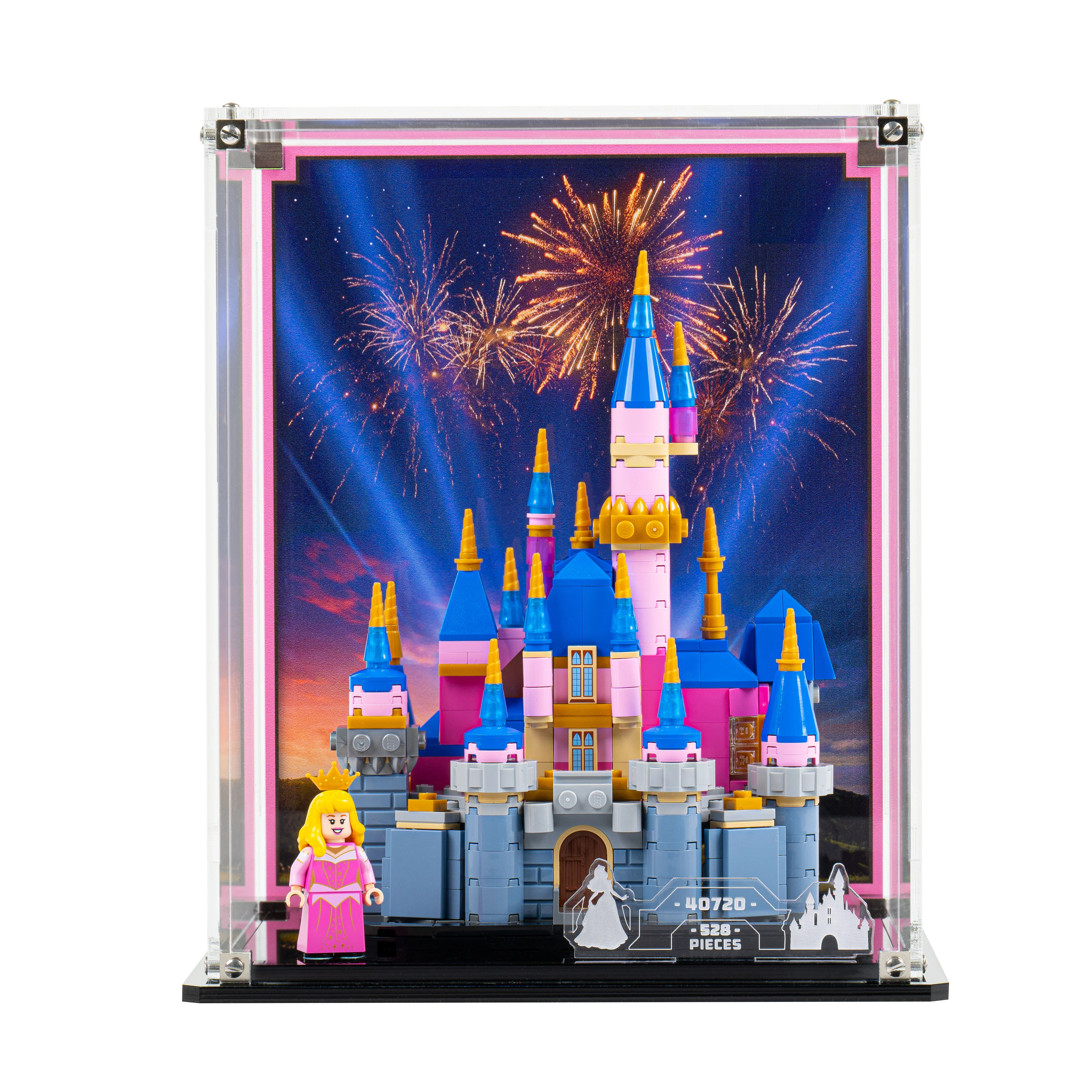 Display Case for LEGO® Mini Disney Sleeping Beauty Castle  (40720) - Image 6