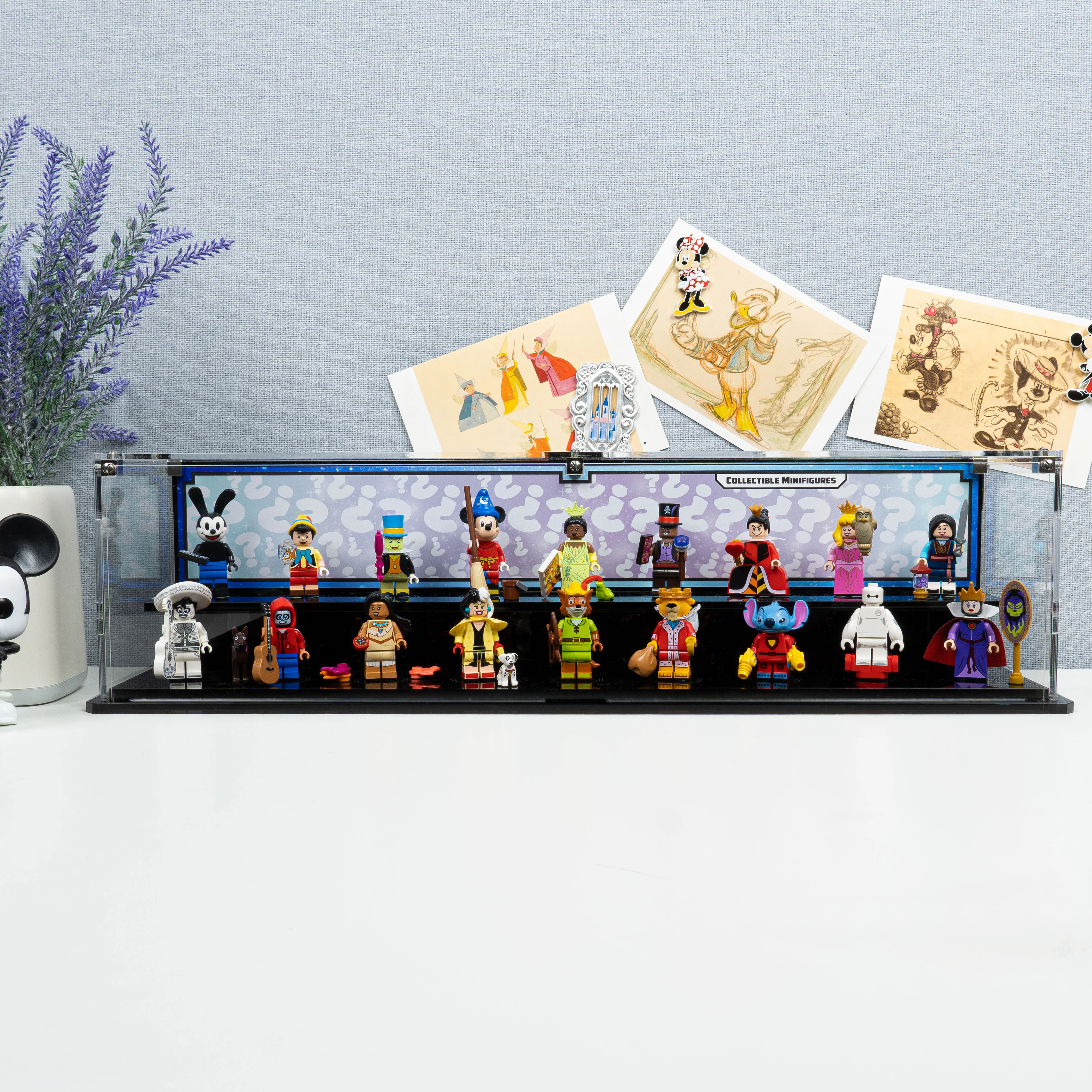 Display Case for LEGO® Minifigures Disney 100 (71038) - Image 9