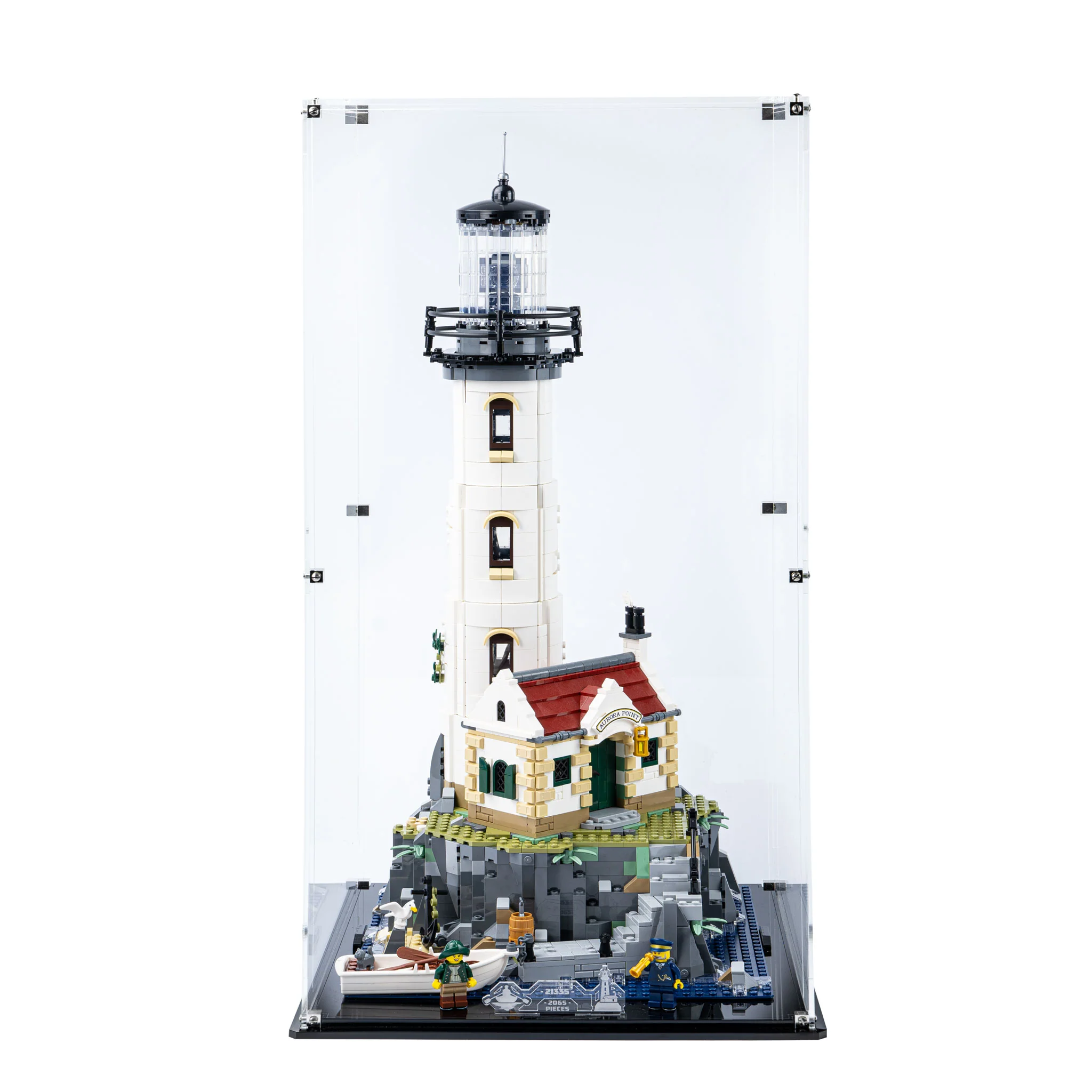 Display Case for LEGO® Ideas: Motorised Lighthouse (21335) - Image 6