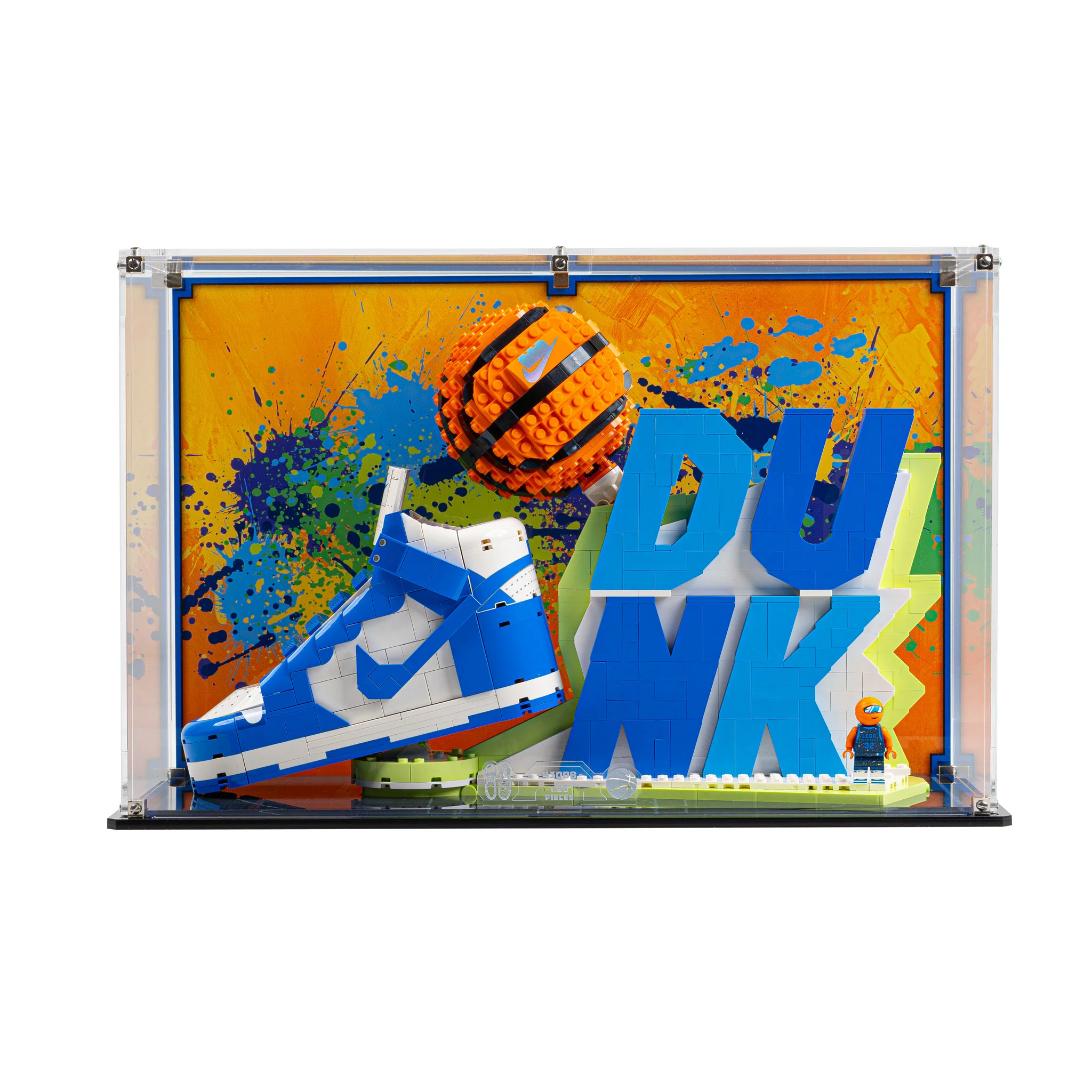 Display Case for LEGO® Nike Dunk x LEGO® Set (43008) - Image 5