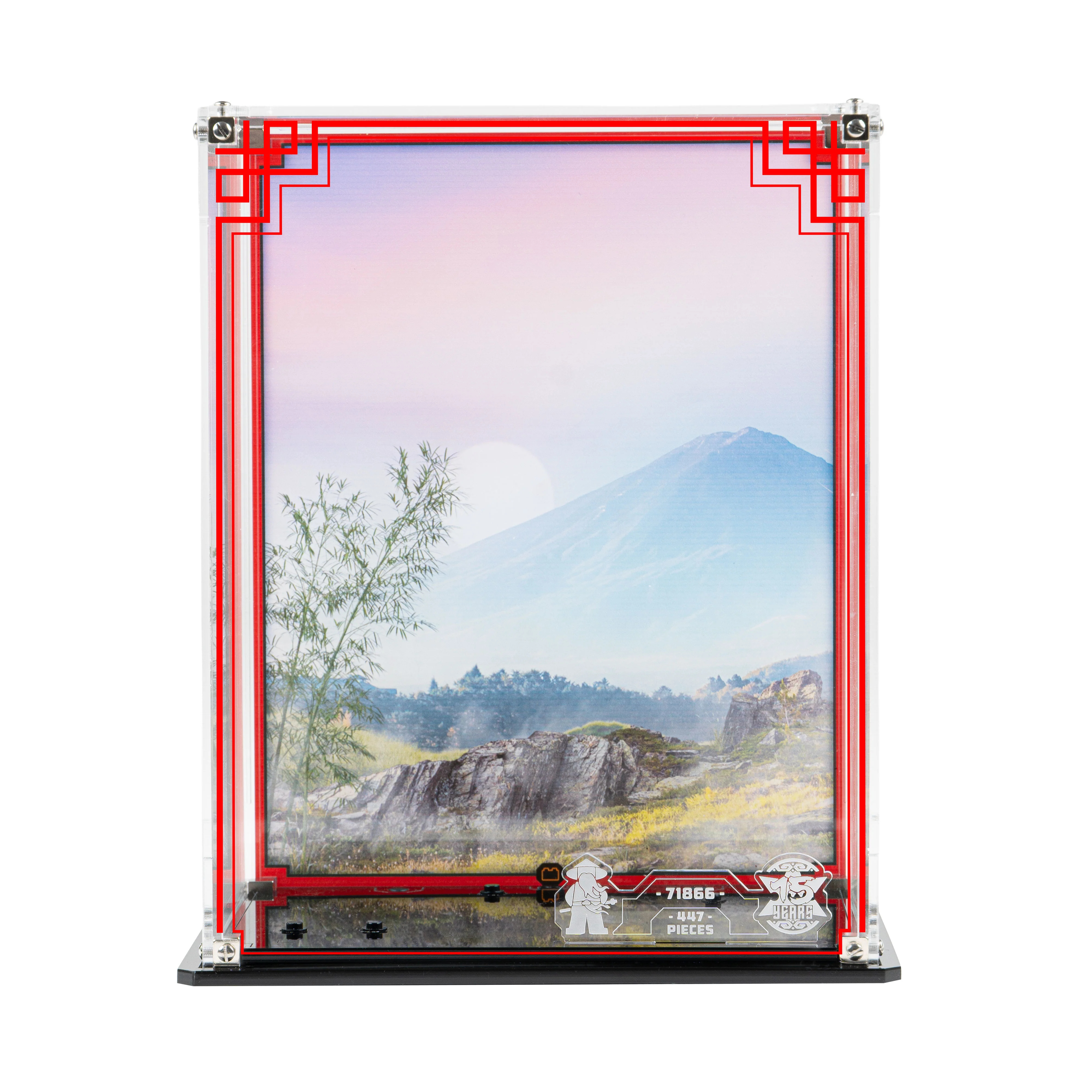 Display Case for LEGO® Ninja Character Display 15th Anniversary (71866) - Image 3
