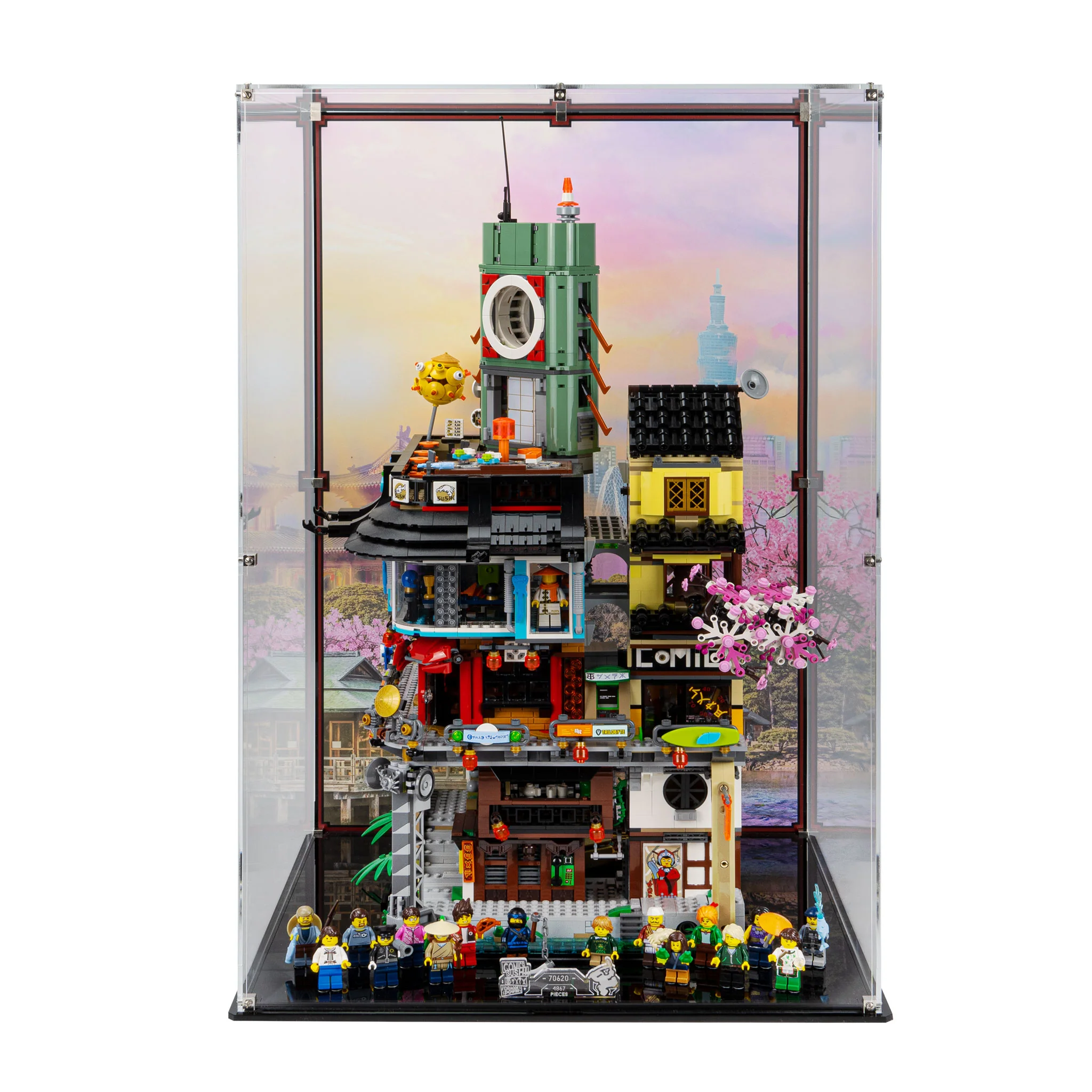 Display Case for LEGO® NINJAGO® City (70620) - Image 2