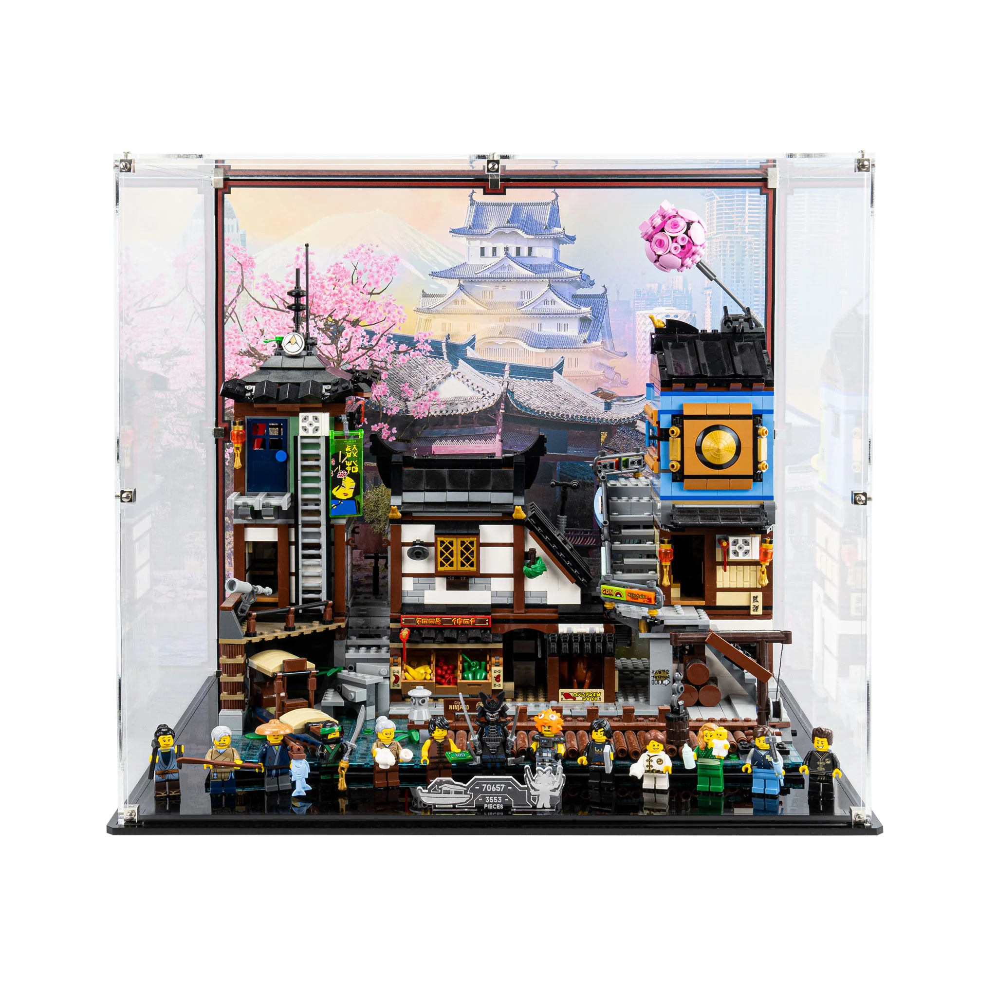 Display Case for LEGO® NINJAGO® City Docks (70657) - Image 2