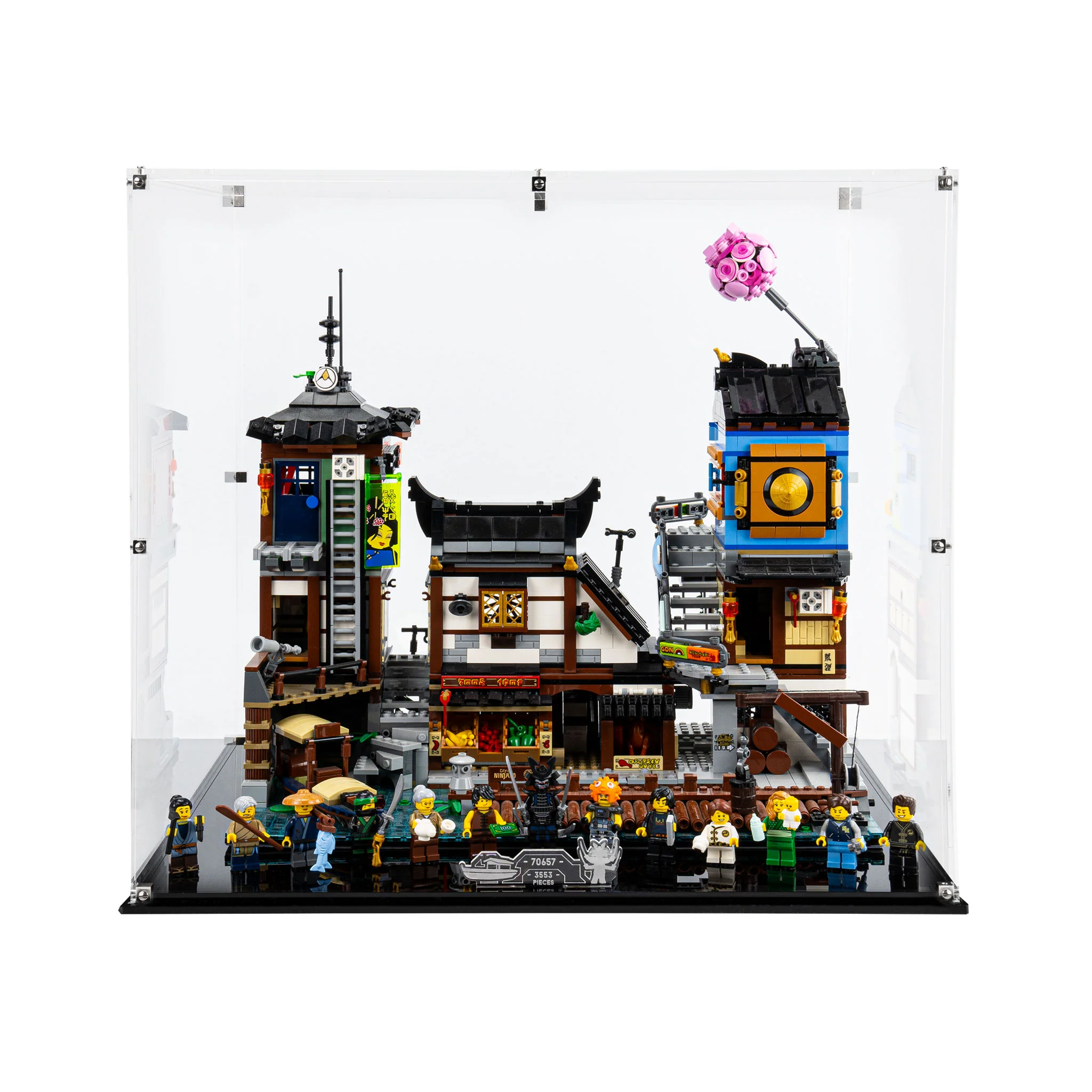 Display Case for LEGO® NINJAGO® City Docks (70657) - Image 4