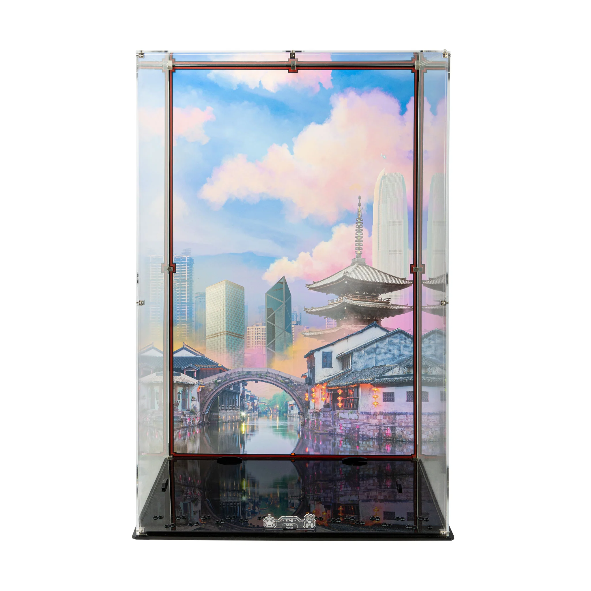 Display Case for LEGO® NINJAGO® City Gardens (71741) - Image 3